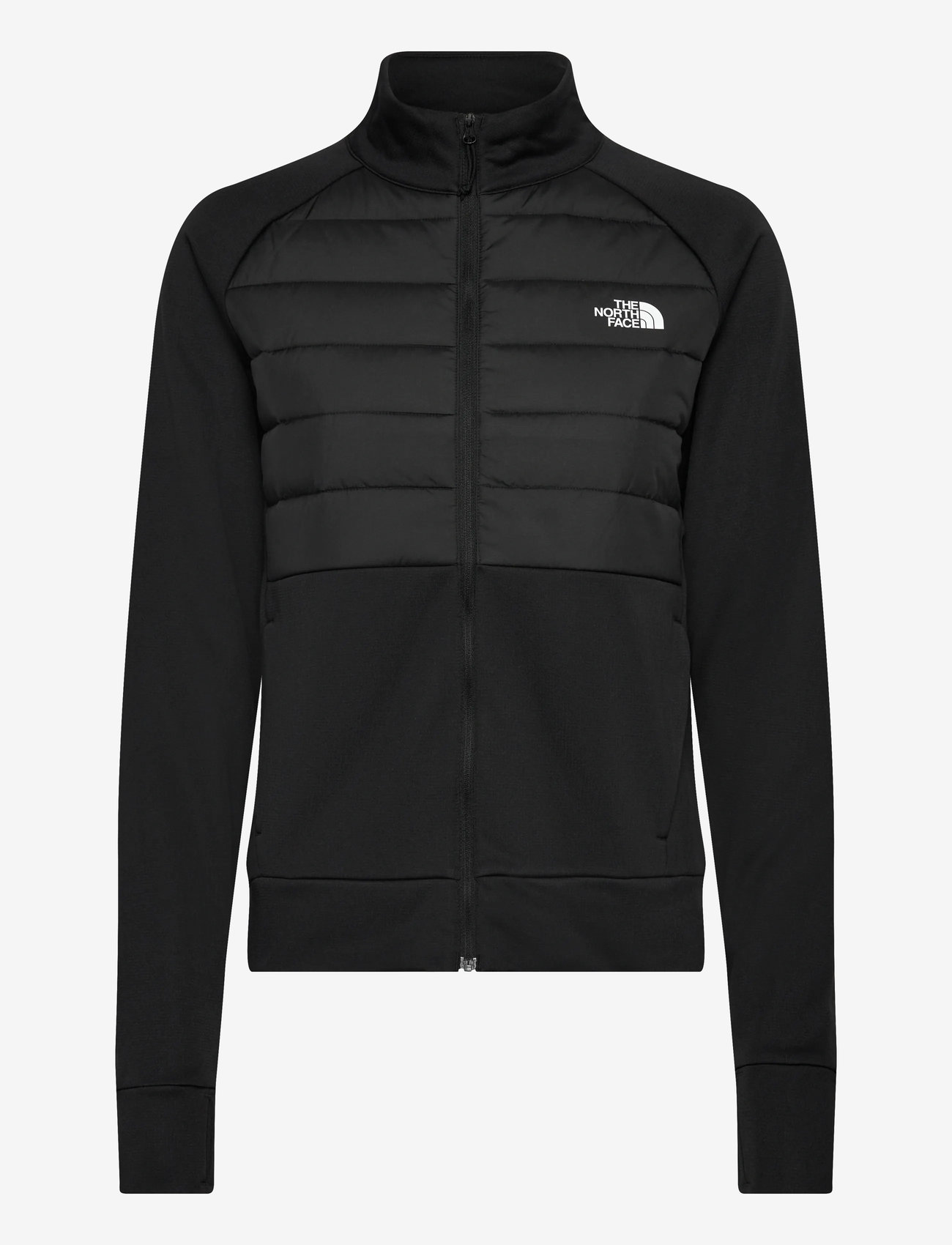 The North Face - W REAXION 2.0 HYBRID JACKET - sportjacken - tnf black heather - 1