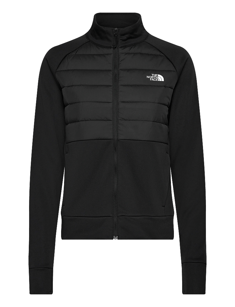The North Face - W REAXION 2.0 HYBRID JACKET - träningsjackor - tnf black heather - 0