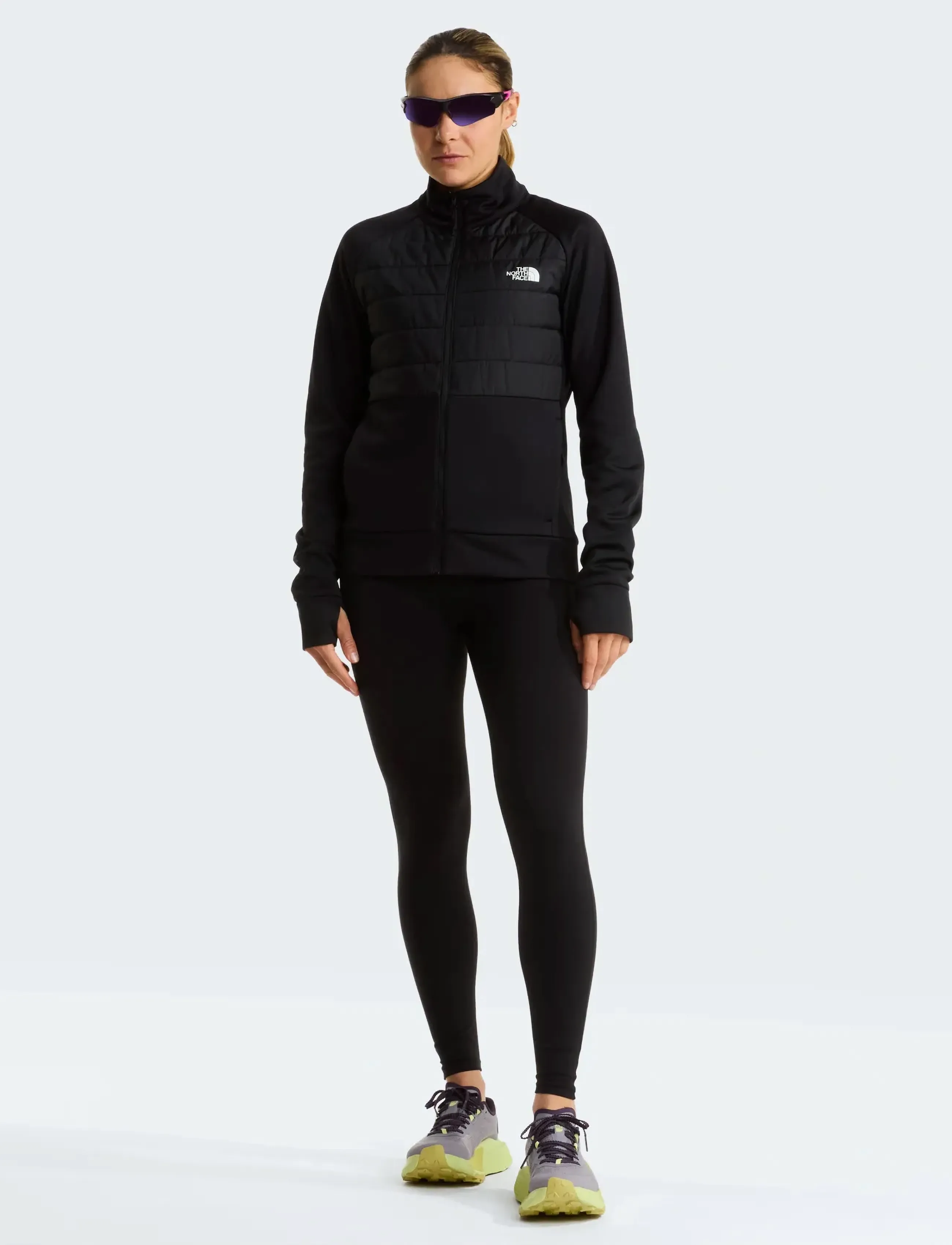 The North Face - W REAXION 2.0 HYBRID JACKET - tnf black heather - 3