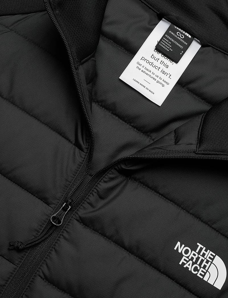 The North Face - W REAXION 2.0 HYBRID JACKET - träningsjackor - tnf black heather - 2