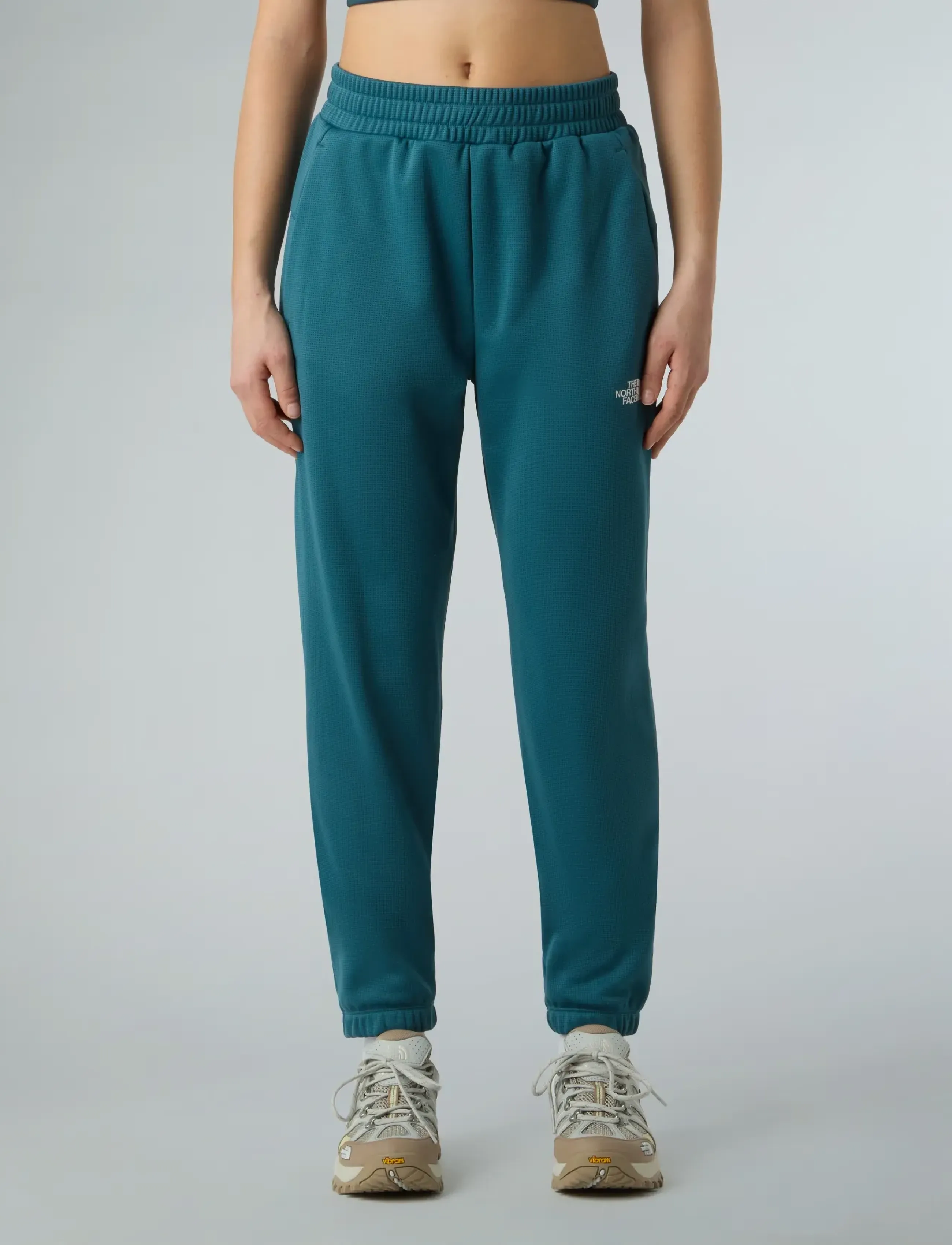 The North Face W REAXION 2.0 JOGGER - Treeningpüksid - SPACE DARK HEATHER / blue