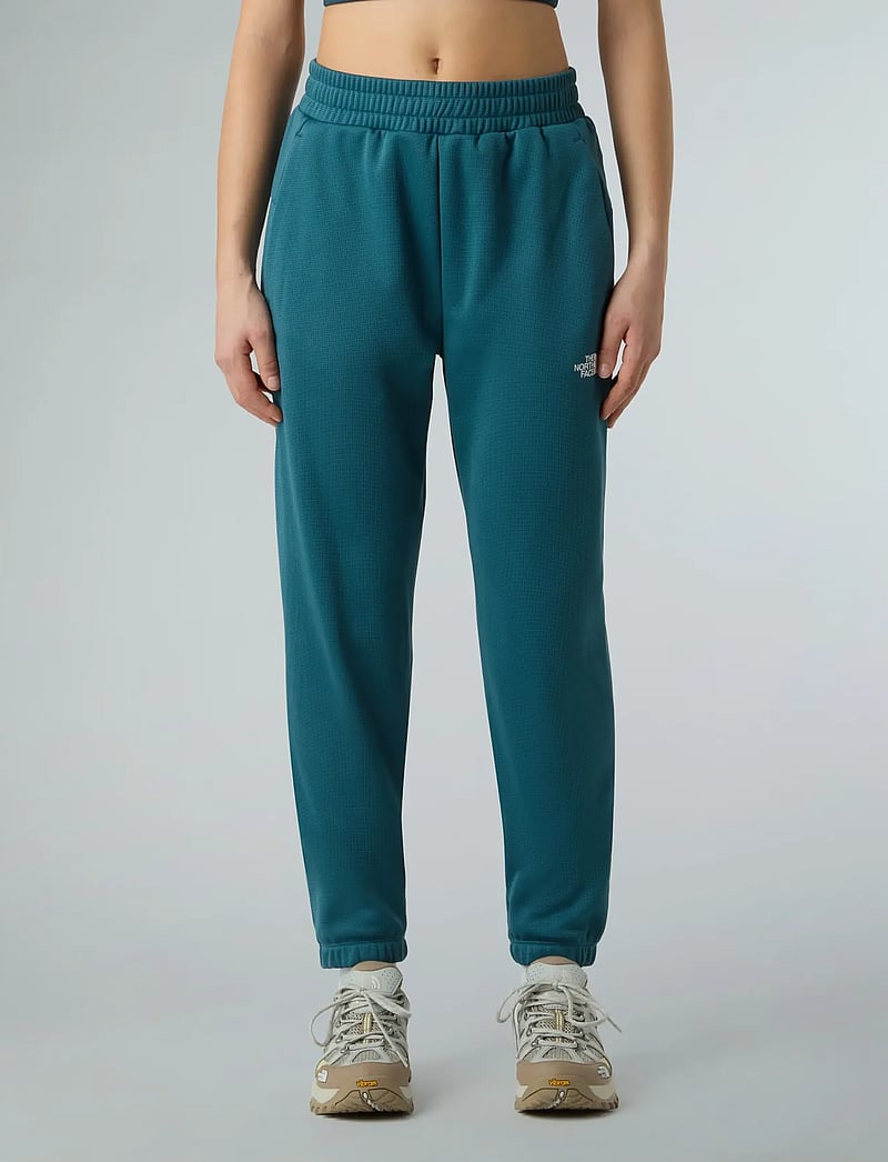 The North Face - W REAXION 2.0 JOGGER - trainingshosen - space dark heather - 0