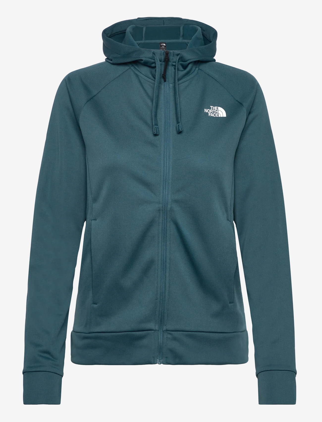 The North Face - W REAXION 2.0 HOODED FULL ZIP JACKET - sweatshirts - space dark heather - 0