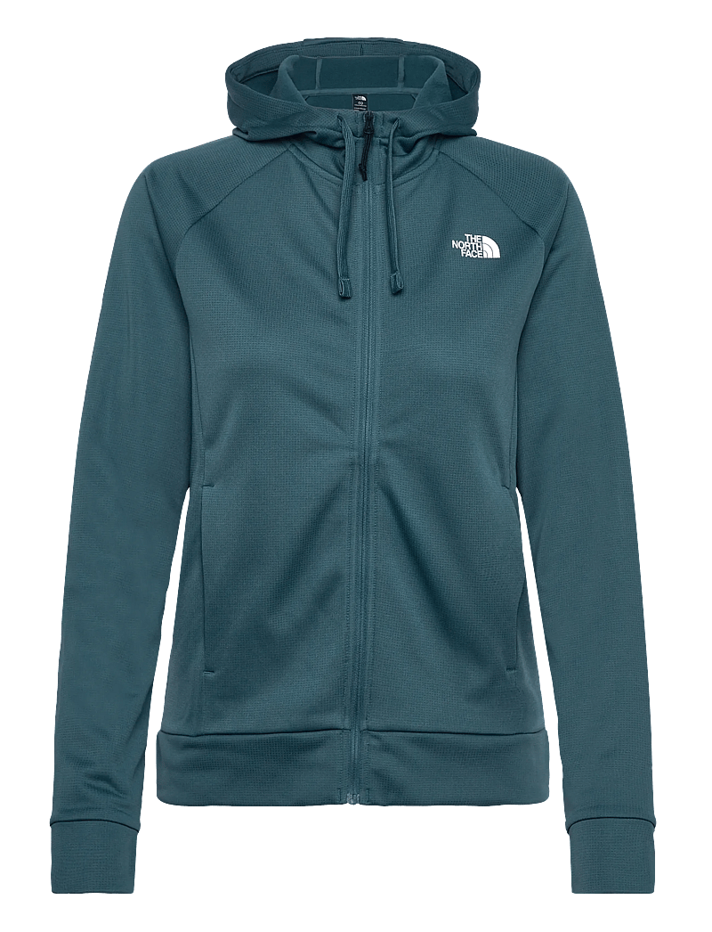 The North Face - W REAXION 2.0 HOODED FULL ZIP JACKET - sweatshirts - space dark heather - 0