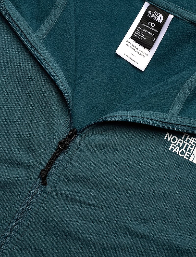 The North Face - W REAXION 2.0 HOODED FULL ZIP JACKET - sweatshirts - space dark heather - 2