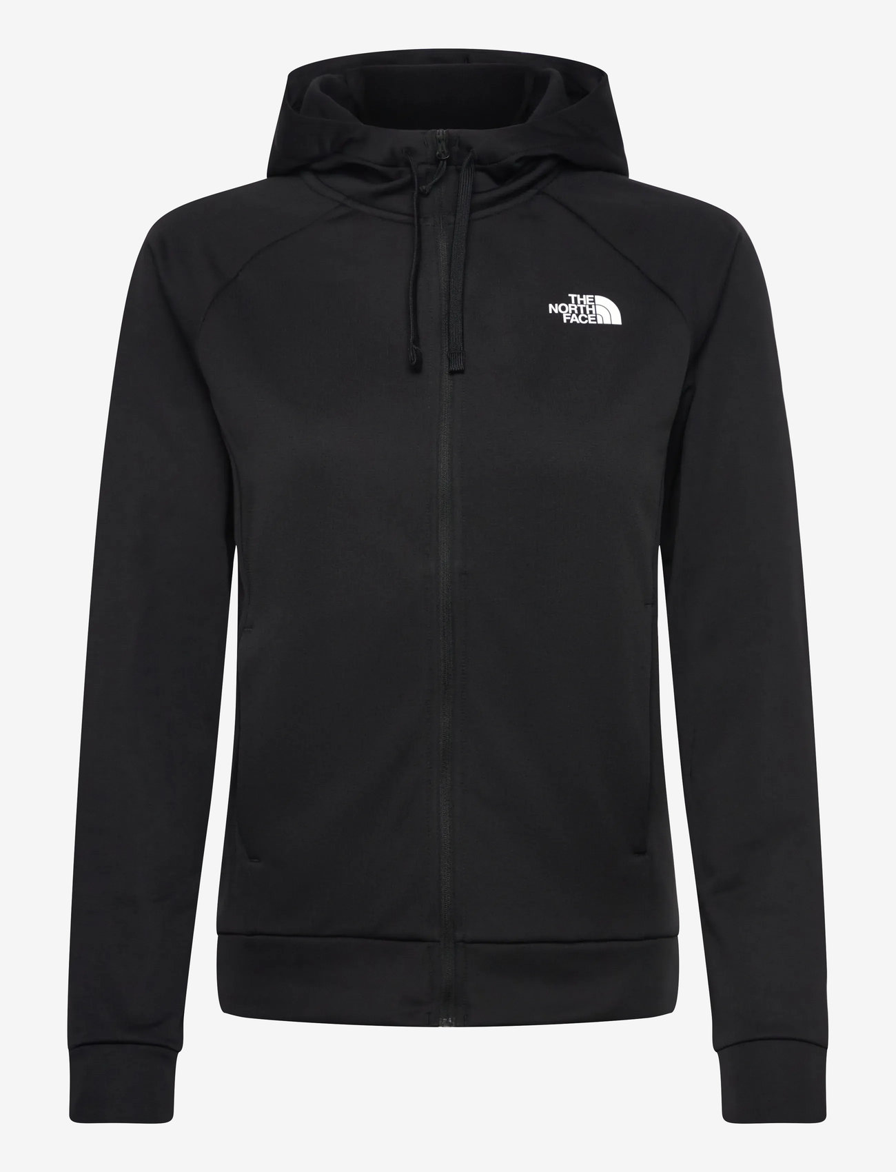 The North Face - W REAXION 2.0 HOODED FULL ZIP JACKET - sweatshirts - tnf black heather - 1