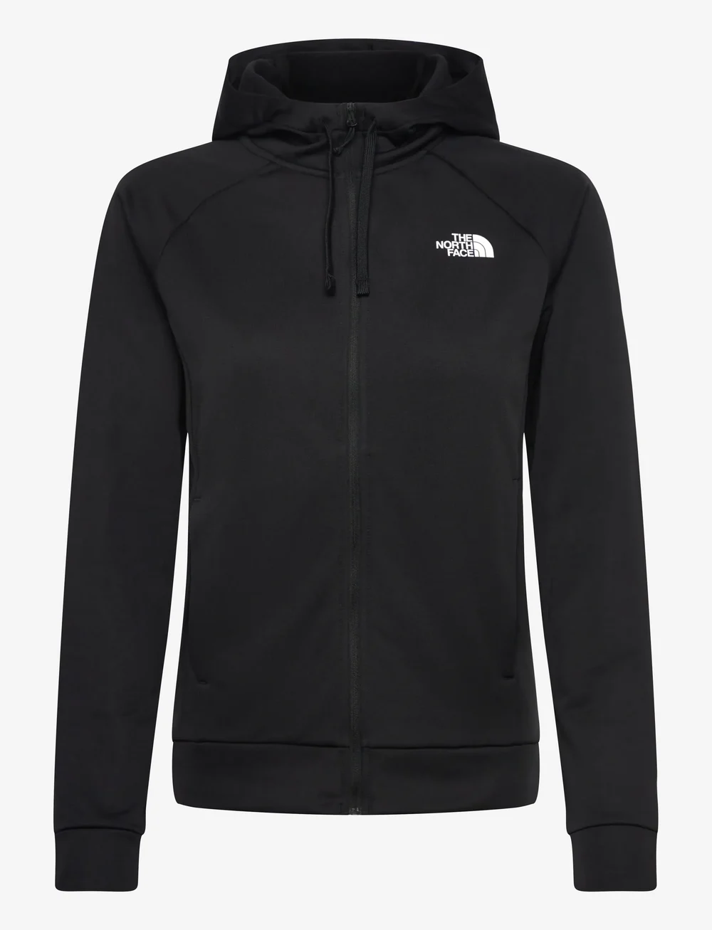 The North Face - W REAXION 2.0 HOODED FULL ZIP JACKET - sweatshirts - tnf black heather - 0