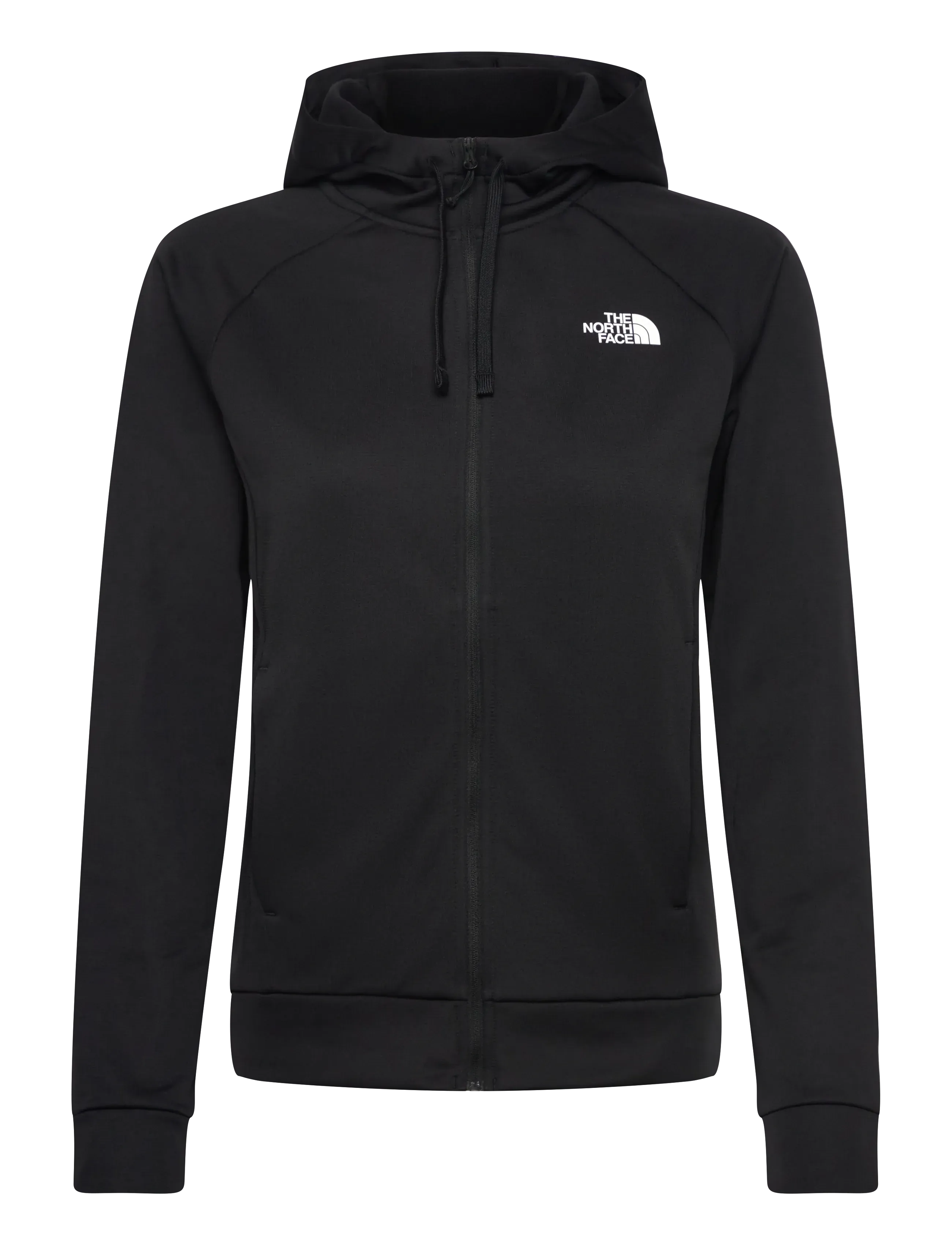 The North Face W REAXION 2.0 HOODED FULL ZIP JACKET - The North Face - TNF BLACK HEATHER / black