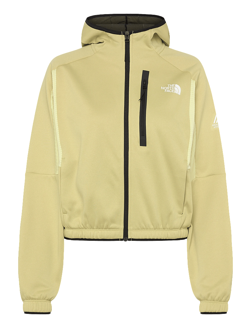 The North Face - W MOUNTAIN ATHLETICS FLEECE FULL ZIP JAC - huvtröjor - pear - 1