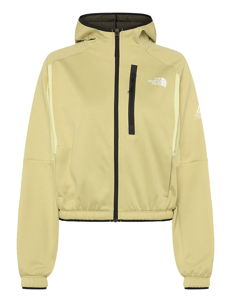 The North Face - W MOUNTAIN ATHLETICS FLEECE FULL ZIP JAC - hættetrøjer - pear - 1