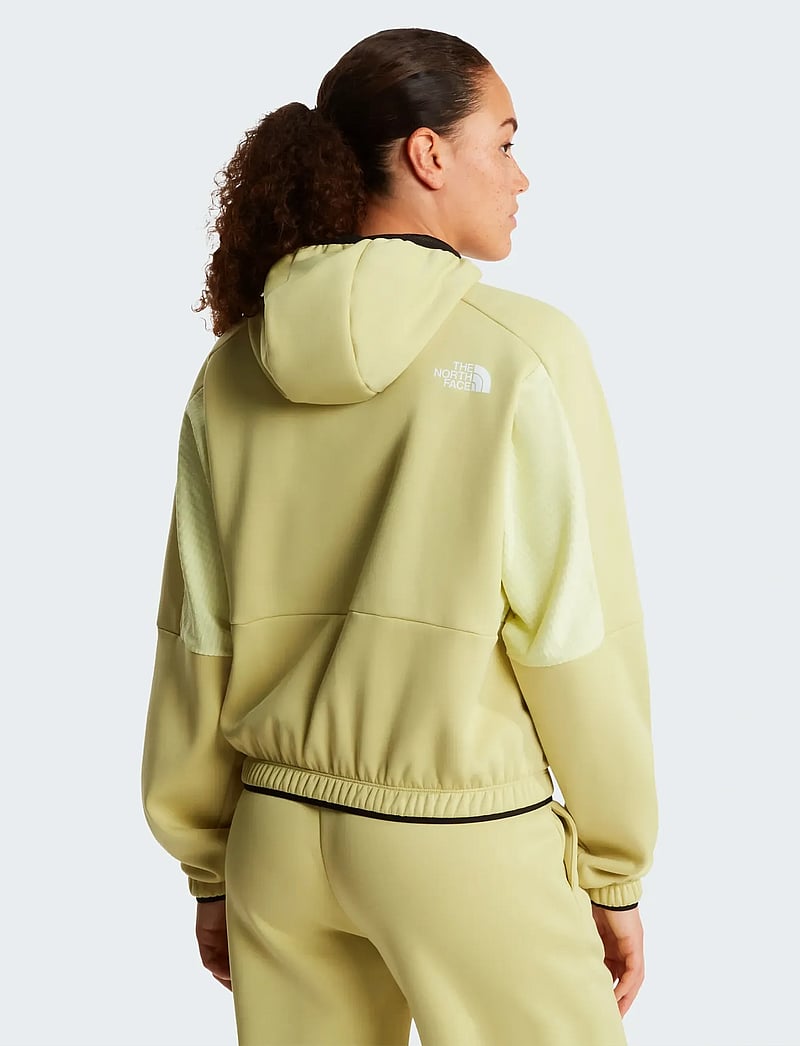 The North Face - W MOUNTAIN ATHLETICS FLEECE FULL ZIP JAC - huvtröjor - pear - 5