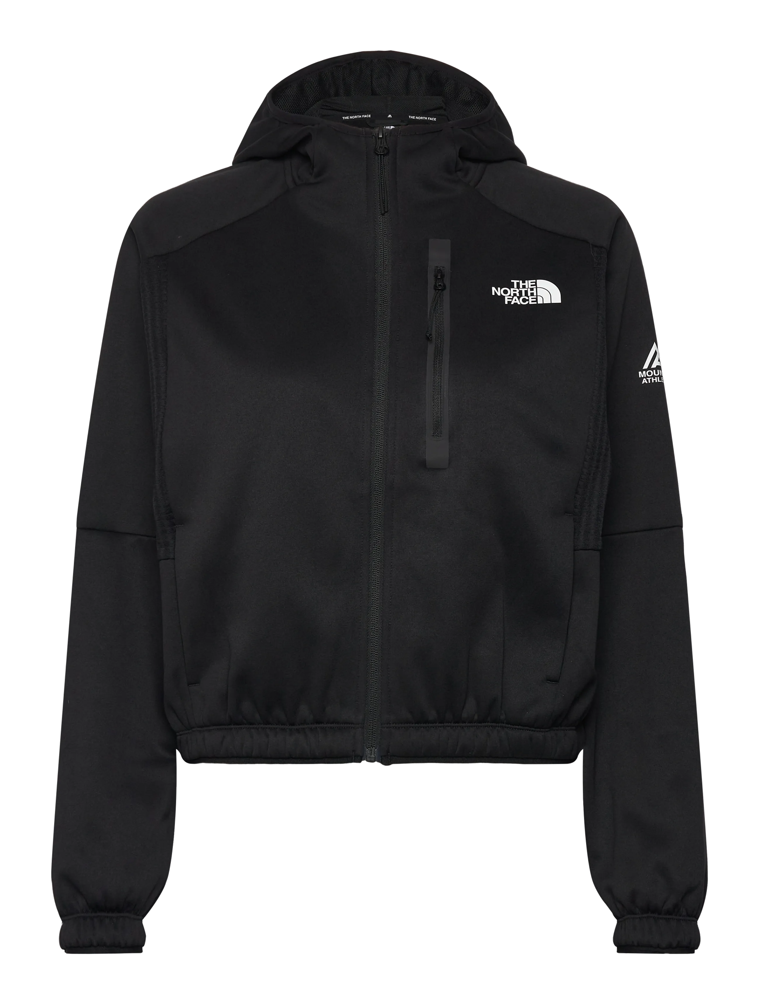 The North Face W MOUNTAIN ATHLETICS FLEECE FULL ZIP JAC - Sweatshirts - TNF BLACK / black