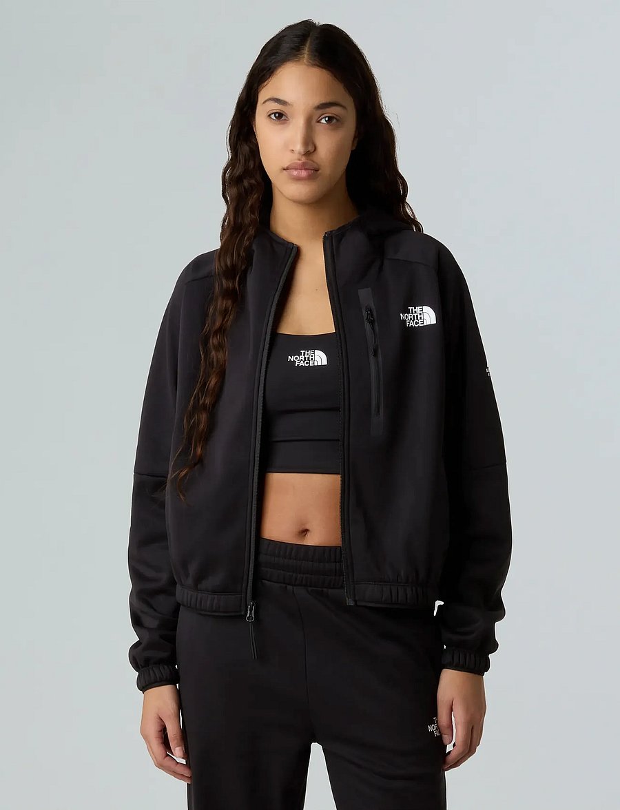 The North Face - W MOUNTAIN ATHLETICS FLEECE FULL ZIP JAC - kapuzenpullover - tnf black - 5
