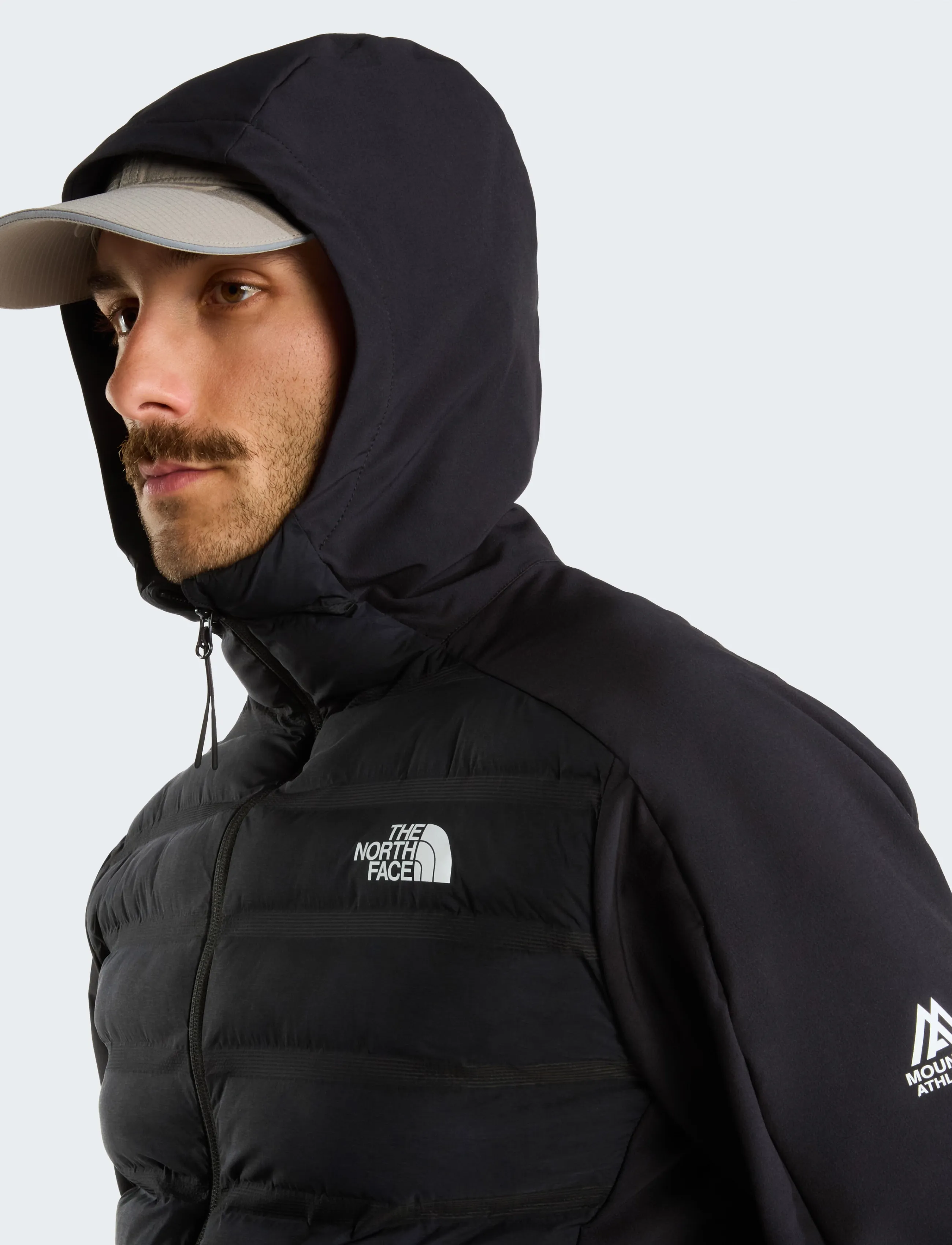 The North Face M MOUNTAIN ATHLETICS CARI HOODED JACKET - Tänavastiil - TNF BLACK / black