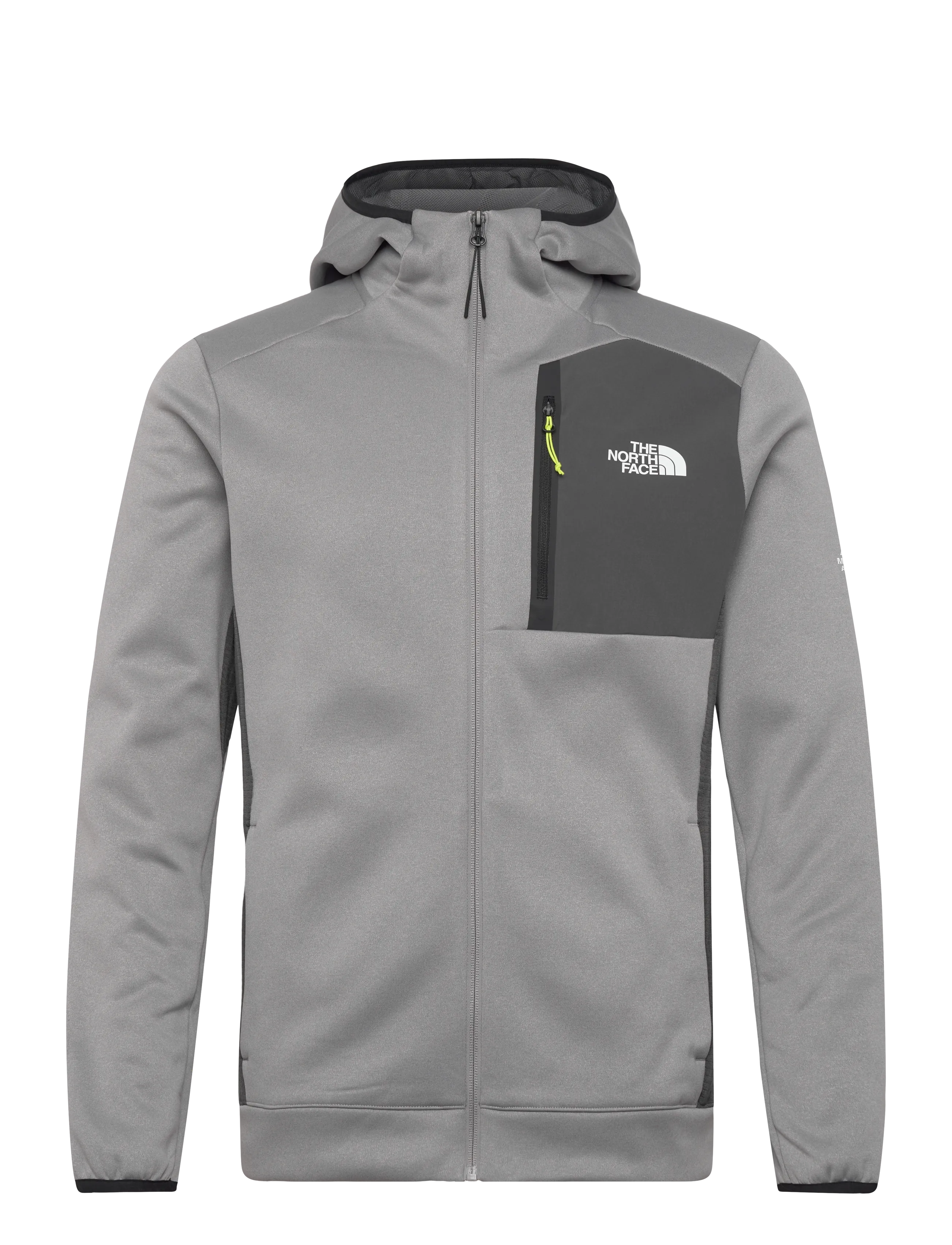 The North Face M MOUNTAIN ATHLETICS FLEECE FULL ZIP JAC - Fleece-Pullover - TRANSCENDENT GREY/ANTHR / grey