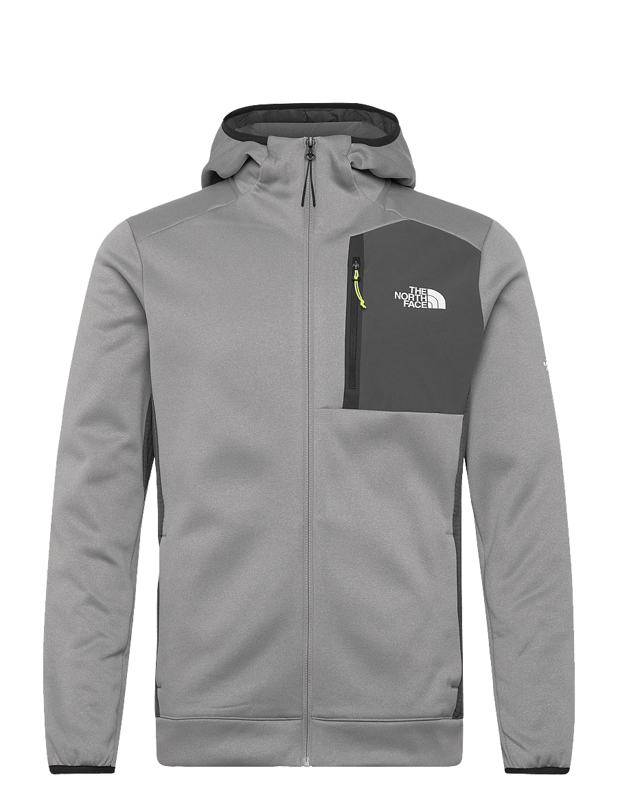 The North Face - M MOUNTAIN ATHLETICS FLEECE FULL ZIP JAC - pulls a capuche - transcendent grey/anthr - 1