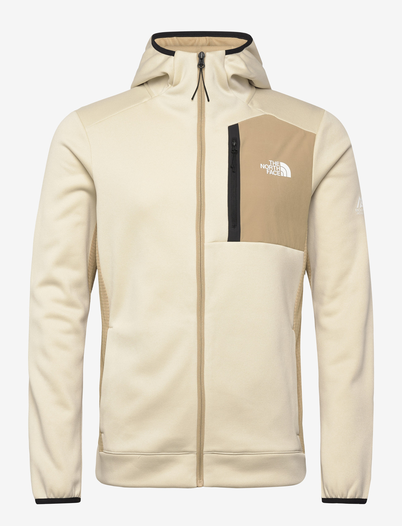 The North Face - M MOUNTAIN ATHLETICS FLEECE FULL ZIP JAC - hættetrøjer - desert stone/khaki ston - 1