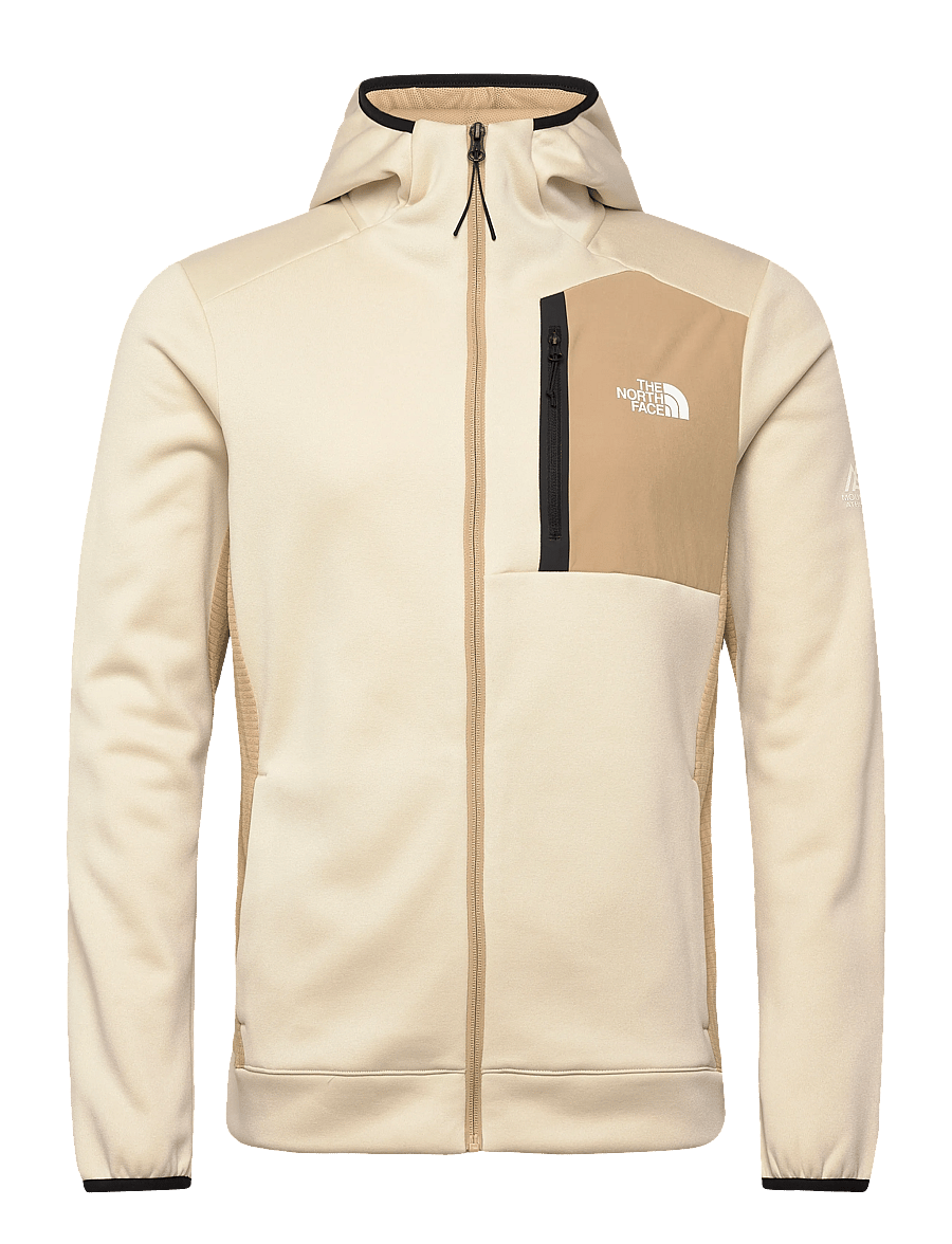 The North Face - M MOUNTAIN ATHLETICS FLEECE FULL ZIP JAC - kapuzenpullover - desert stone/khaki ston - 1