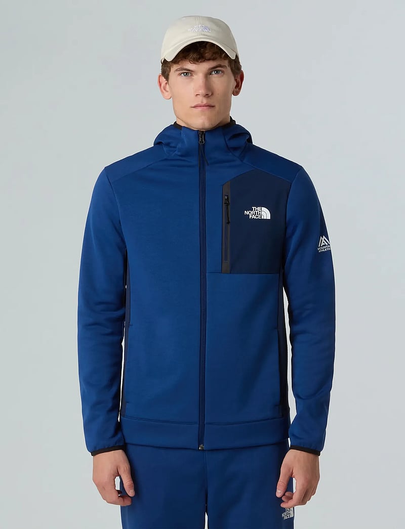 The North Face - M MOUNTAIN ATHLETICS FLEECE FULL ZIP JAC - kapuzenpullover - estate blue/summit navy - 0