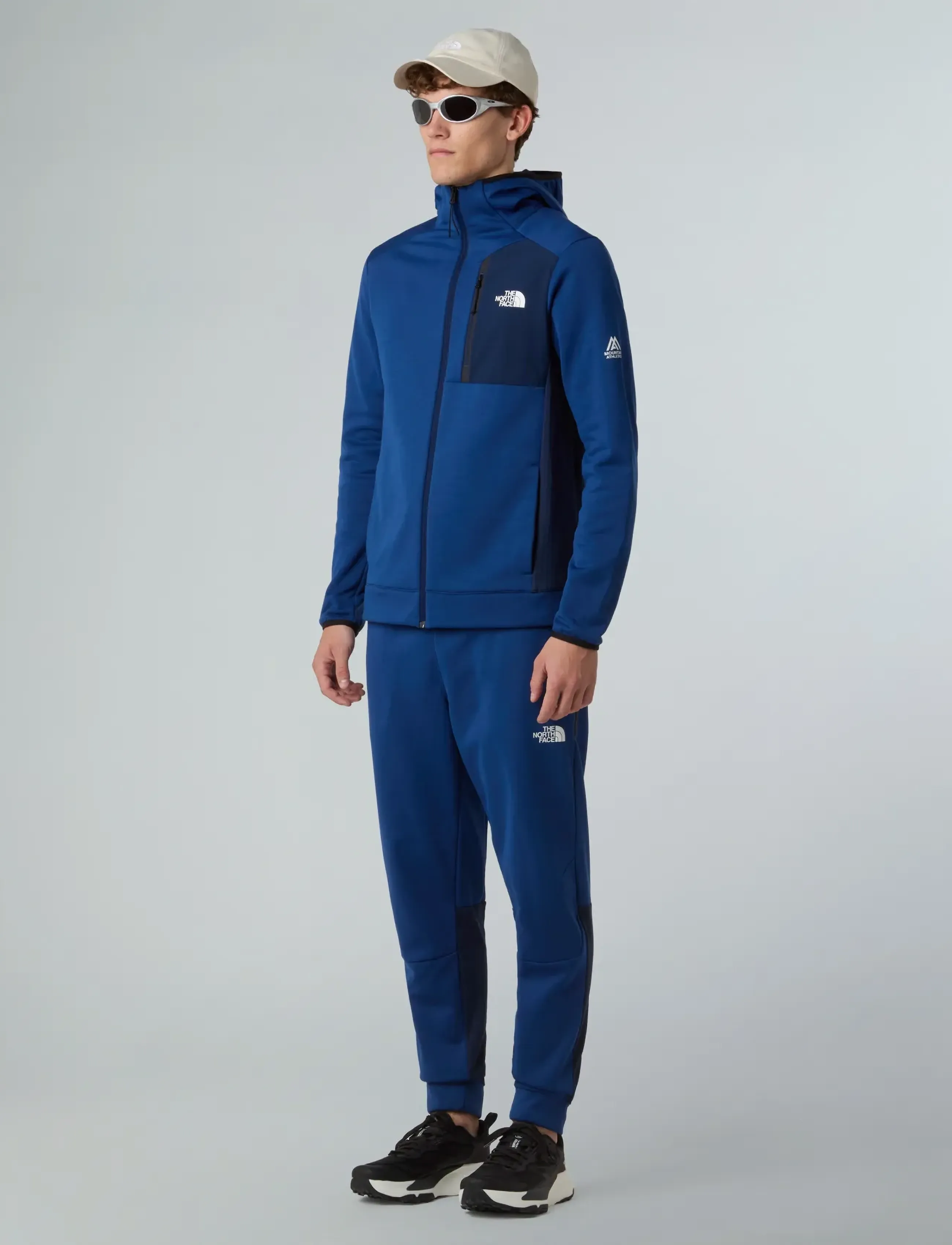 The North Face - M MOUNTAIN ATHLETICS FLEECE FULL ZIP JAC - hættetrøjer - estate blue/summit navy - 3