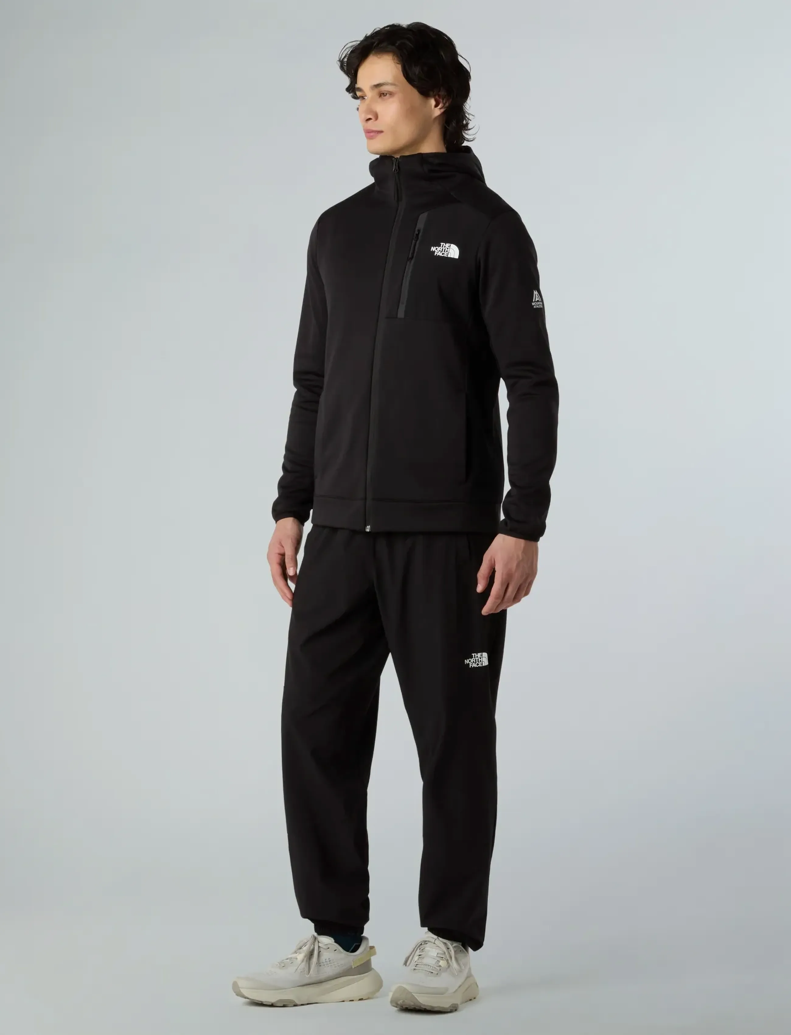 The North Face - M MOUNTAIN ATHLETICS FLEECE FULL ZIP JAC - hoodies - tnf black - 3