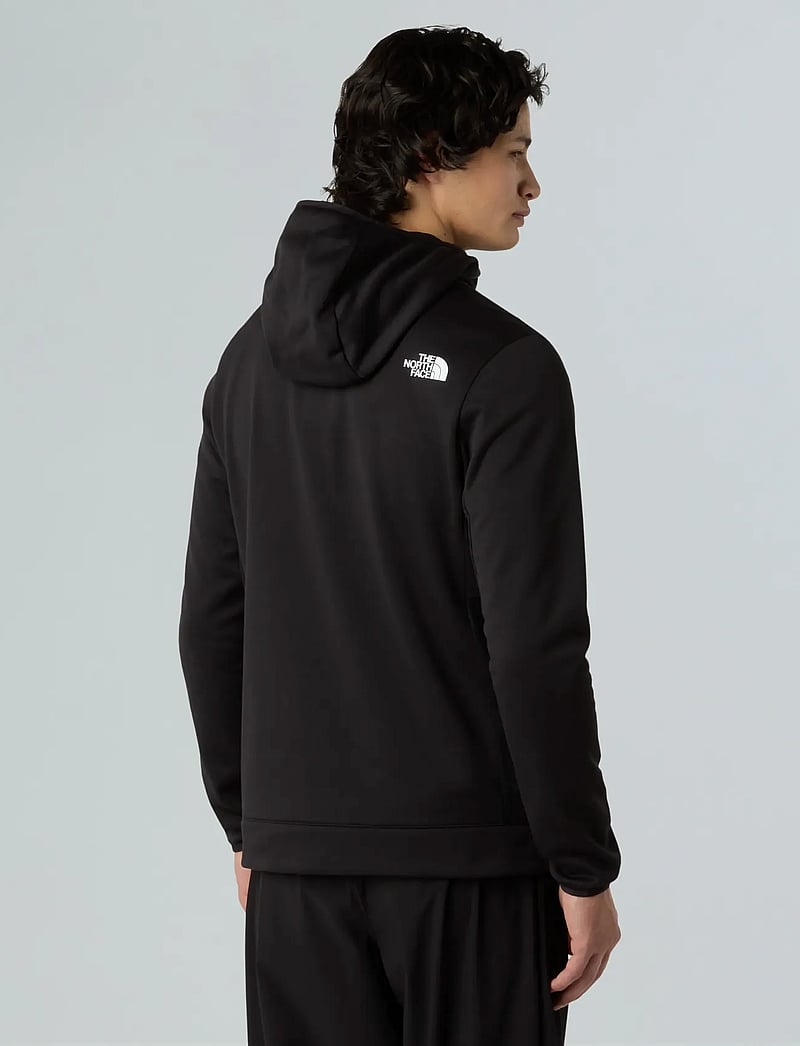 The North Face - M MOUNTAIN ATHLETICS FLEECE FULL ZIP JAC - kapuutsiga dressipluusid - tnf black - 4