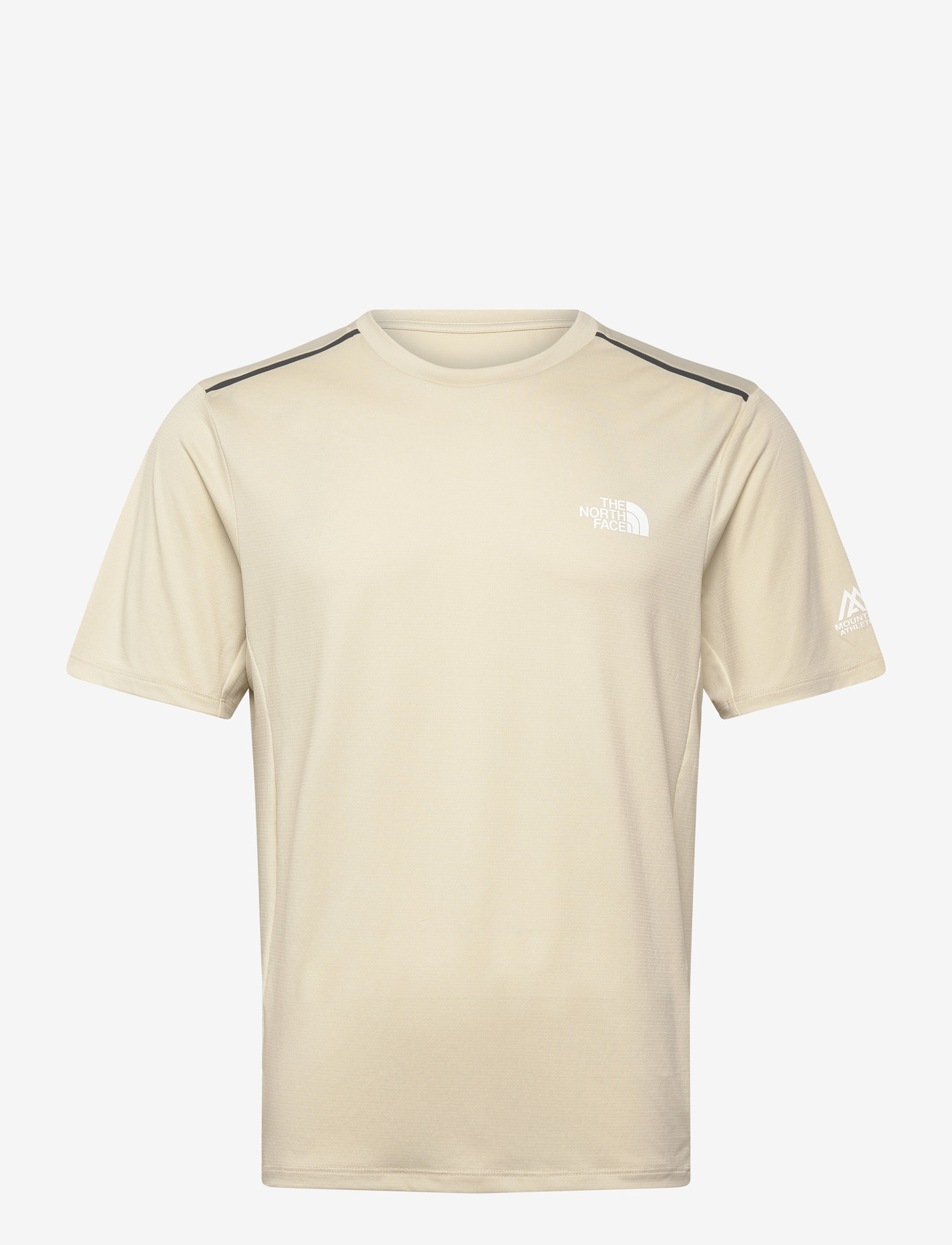 The North Face - M MOUNTAIN ATHLETICS TAPE SHORT SLEEVES - t-shirts - desert stone - 1