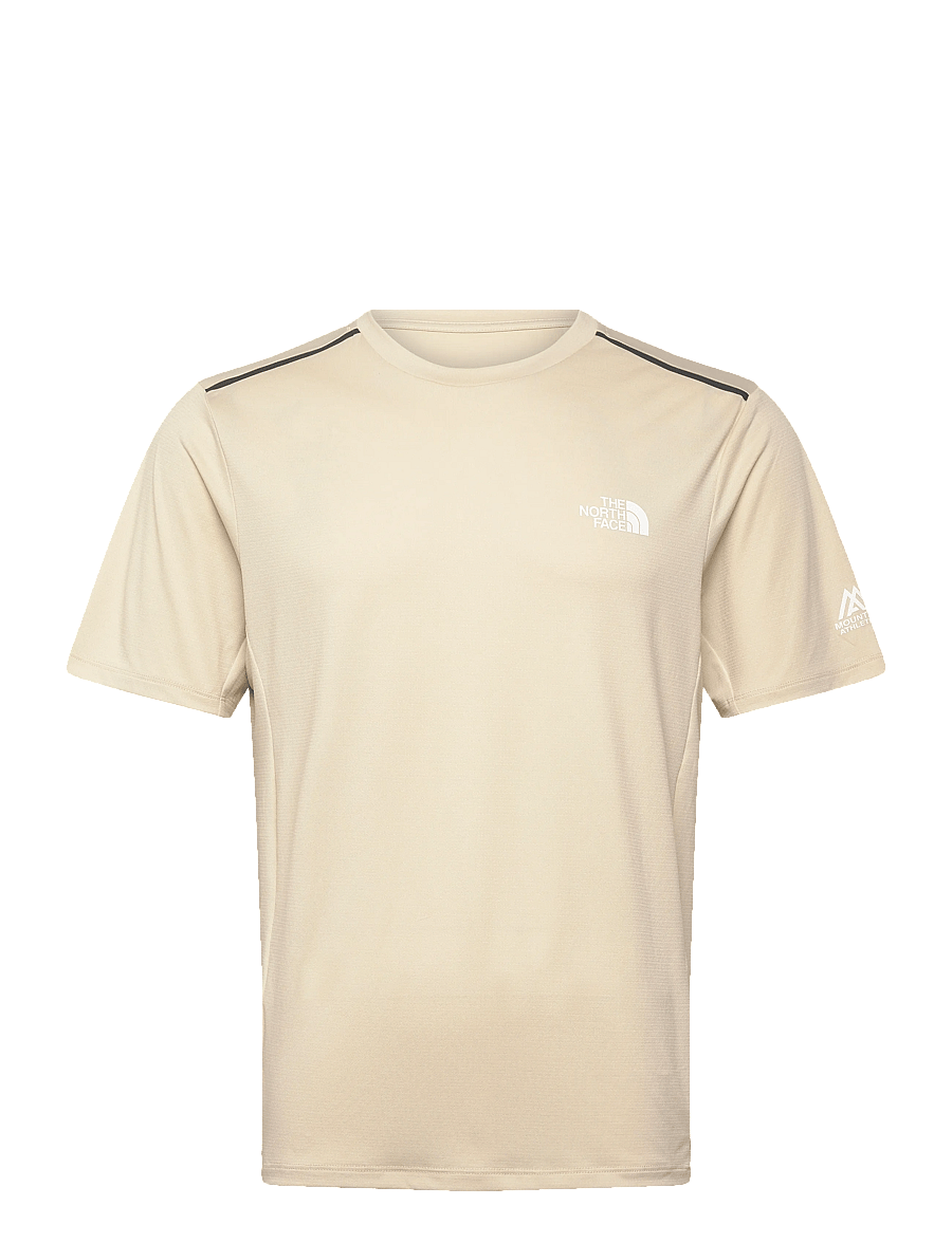 The North Face - M MOUNTAIN ATHLETICS TAPE SHORT SLEEVES - t-shirts - desert stone - 1