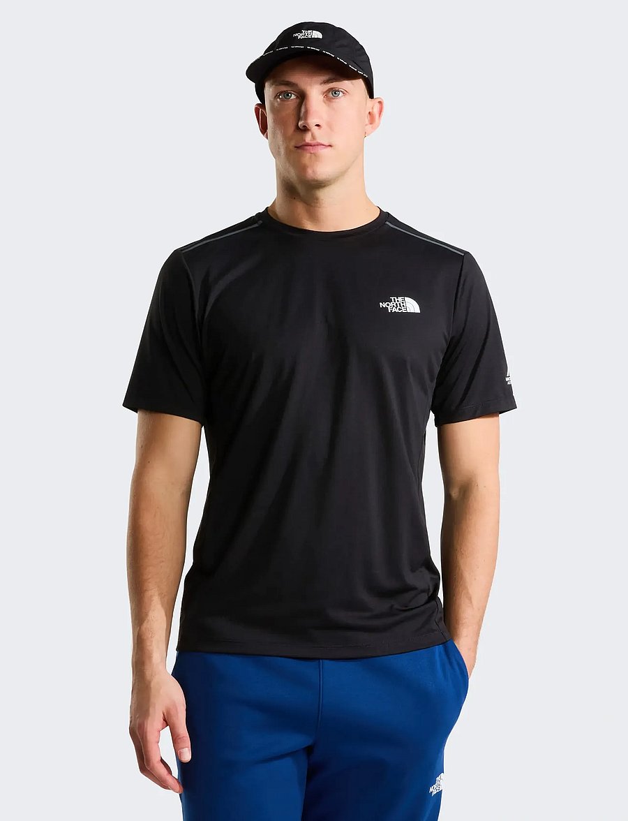 The North Face - M MOUNTAIN ATHLETICS TAPE SHORT SLEEVES - t-shirts - tnf black - 0