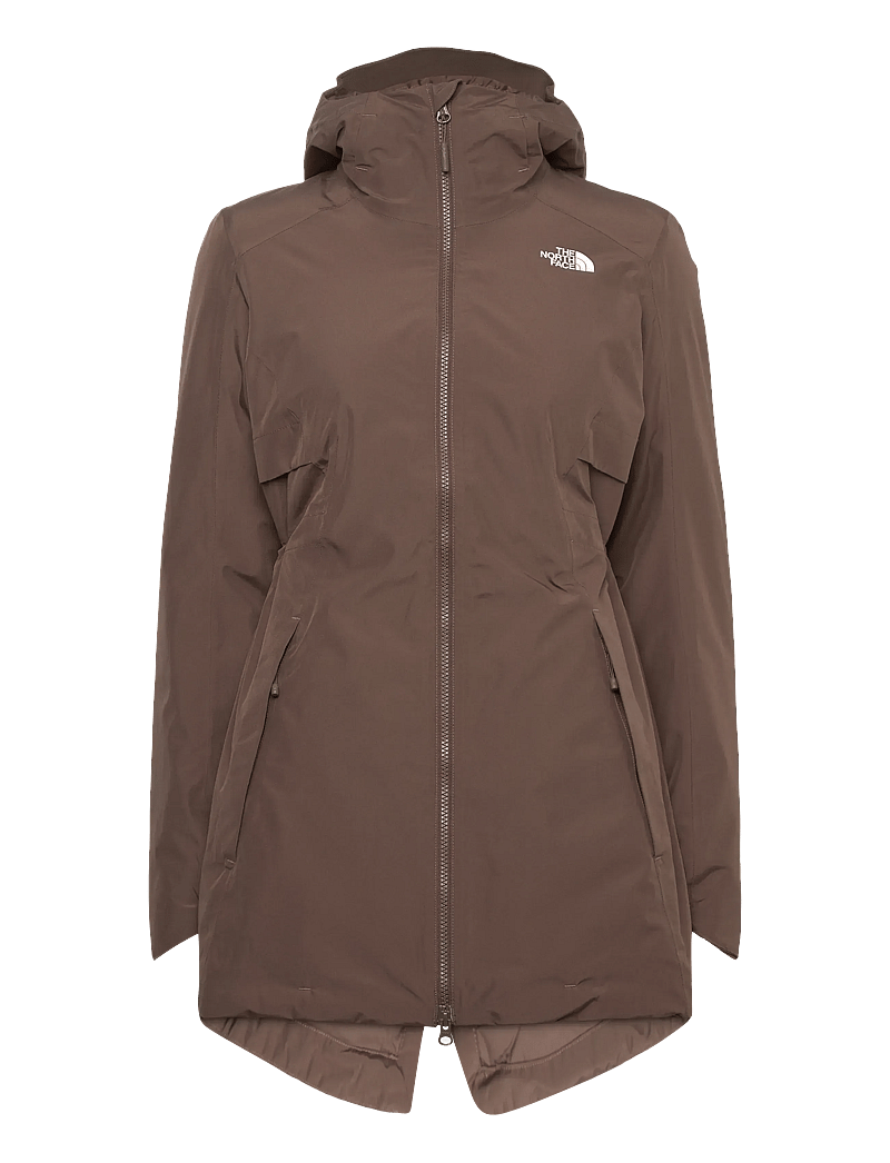 The North Face - W HIKESTELLER INSULATED PARKA - jakker - smokey brown - 1