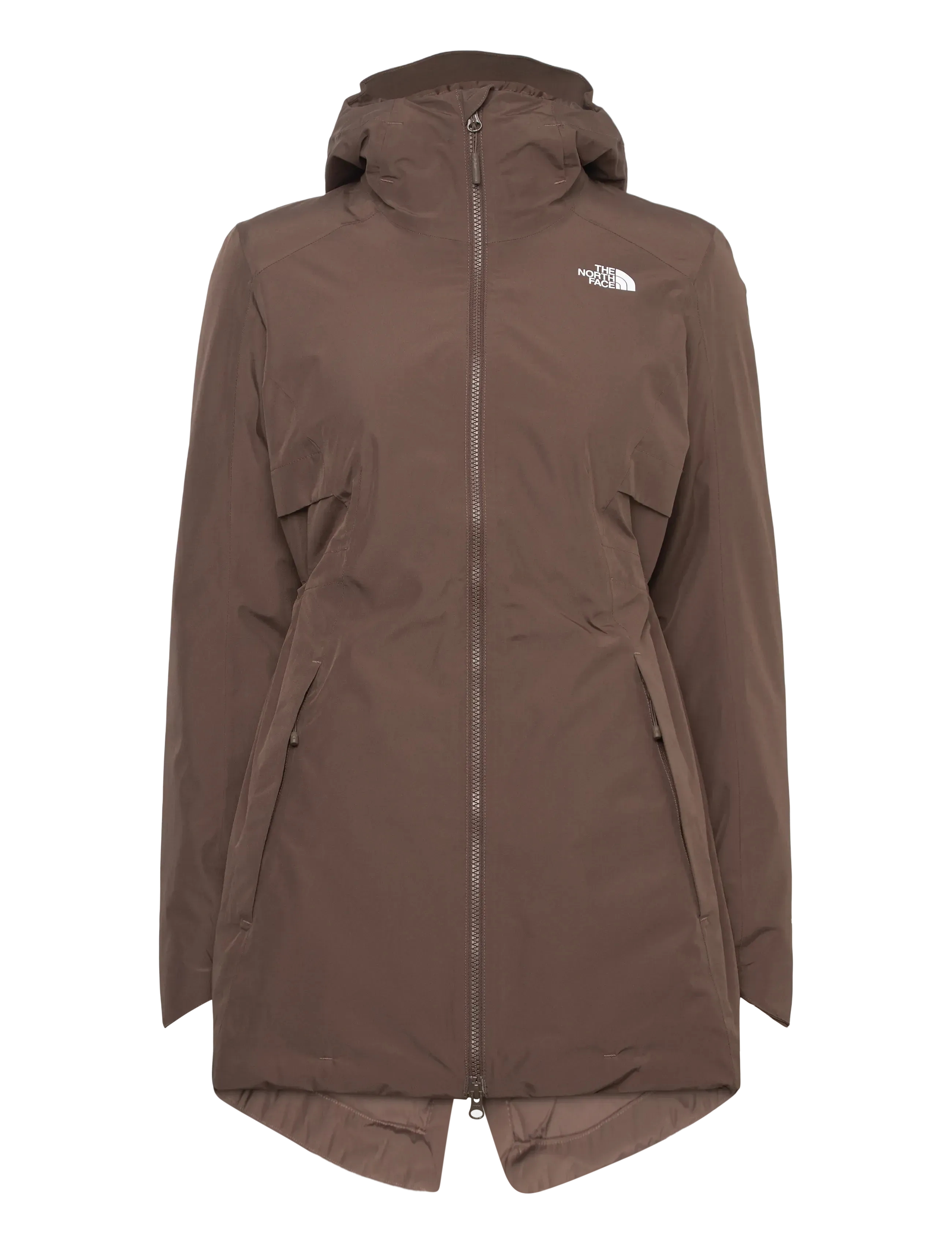 The North Face W HIKESTELLER INSULATED PARKA - Parkad - SMOKEY BROWN / brown