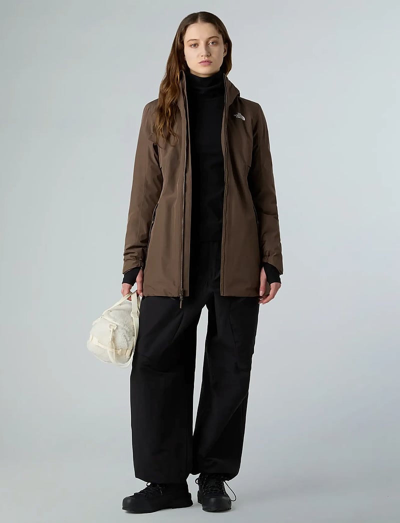 The North Face - W HIKESTELLER INSULATED PARKA - jakker - smokey brown - 3