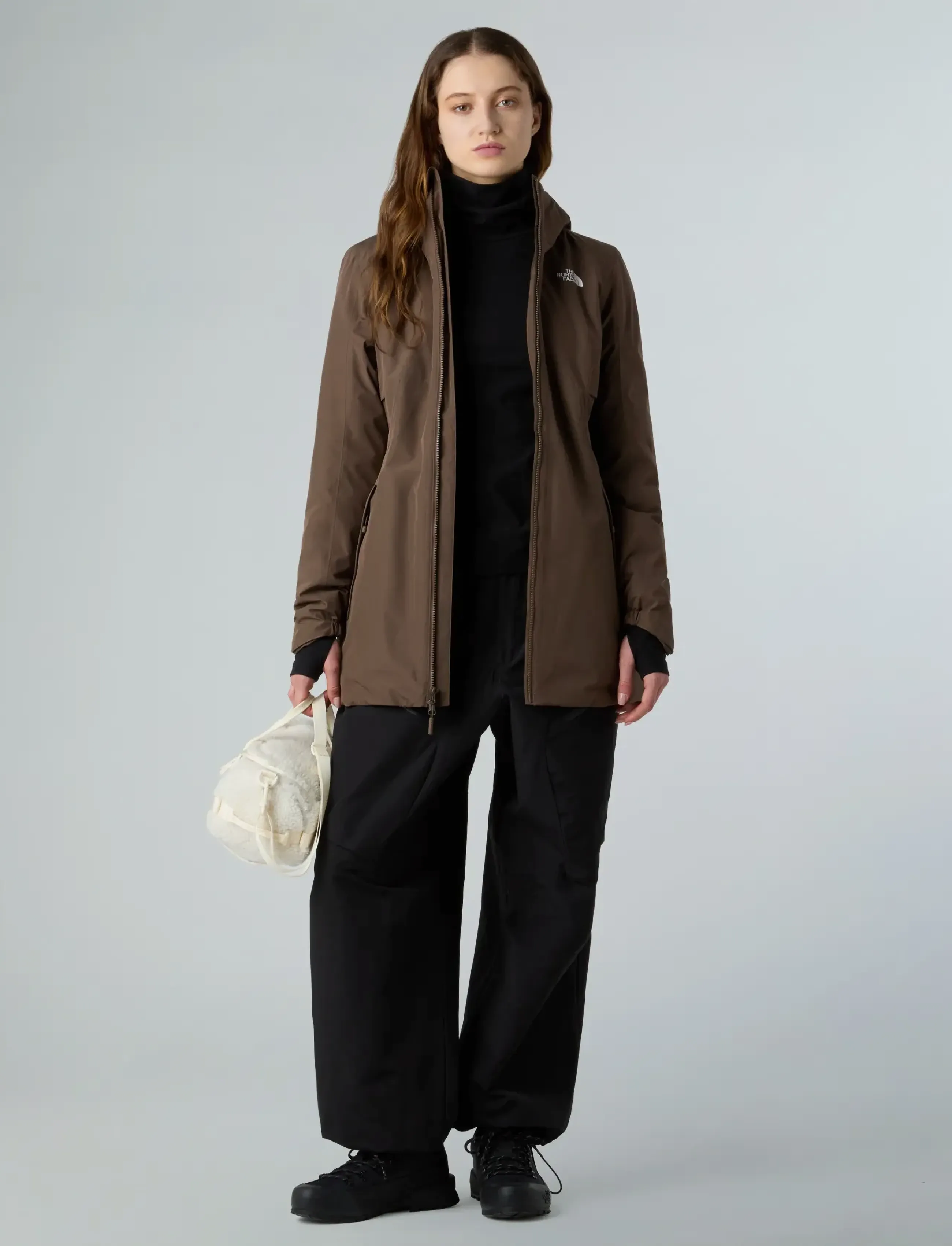 The North Face - W HIKESTELLER INSULATED PARKA - jacken - smokey brown - 3