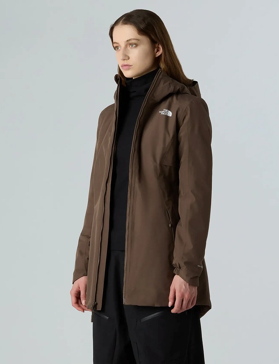 The North Face - W HIKESTELLER INSULATED PARKA - jacken - smokey brown - 5