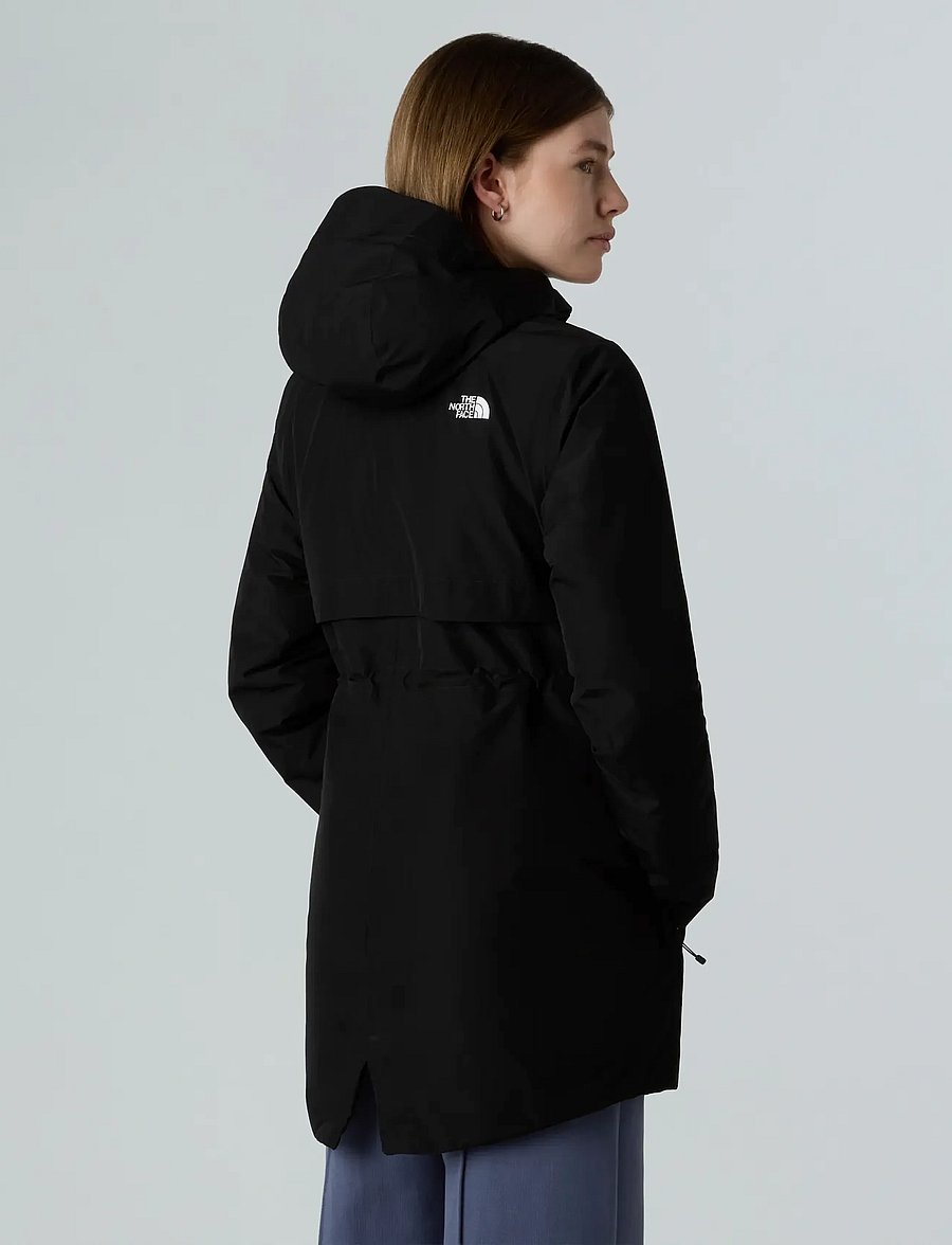 The North Face - W HIKESTELLER INSULATED PARKA - parkasjackor - tnf black/tnf black - 3