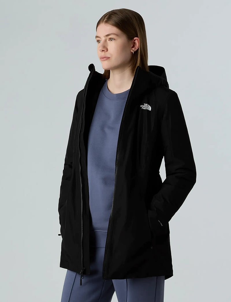 The North Face - W HIKESTELLER INSULATED PARKA - parkasjackor - tnf black/tnf black - 4