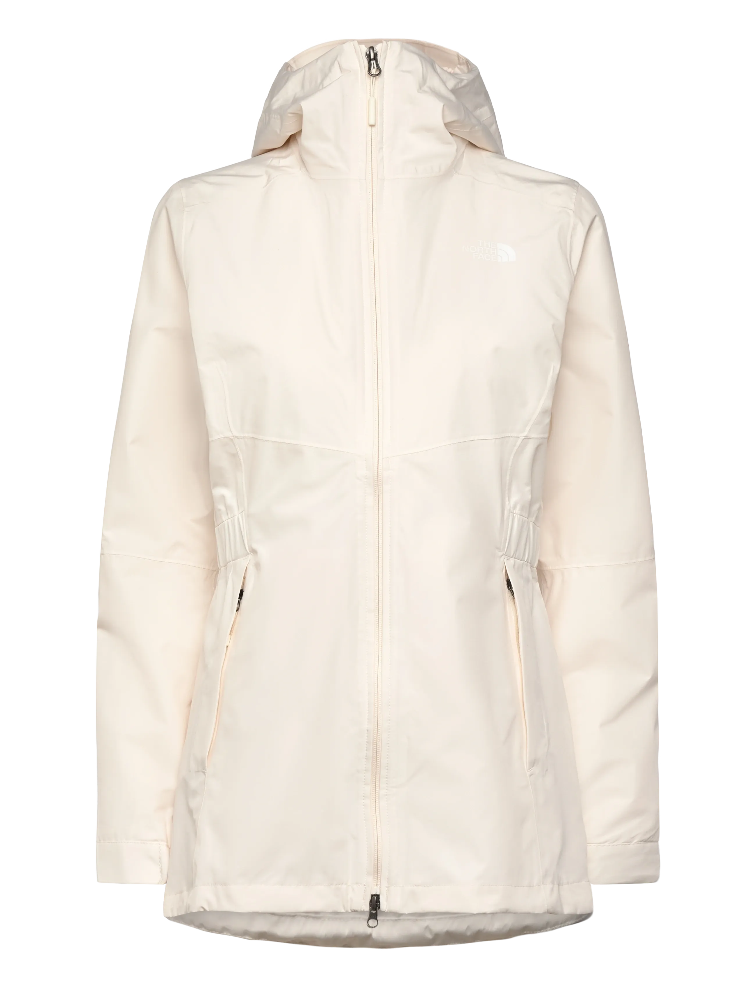 The North Face W HIKESTELLER PARKA SHELL JACKET - Jakker & Frakker - WHITE DUNE / cream
