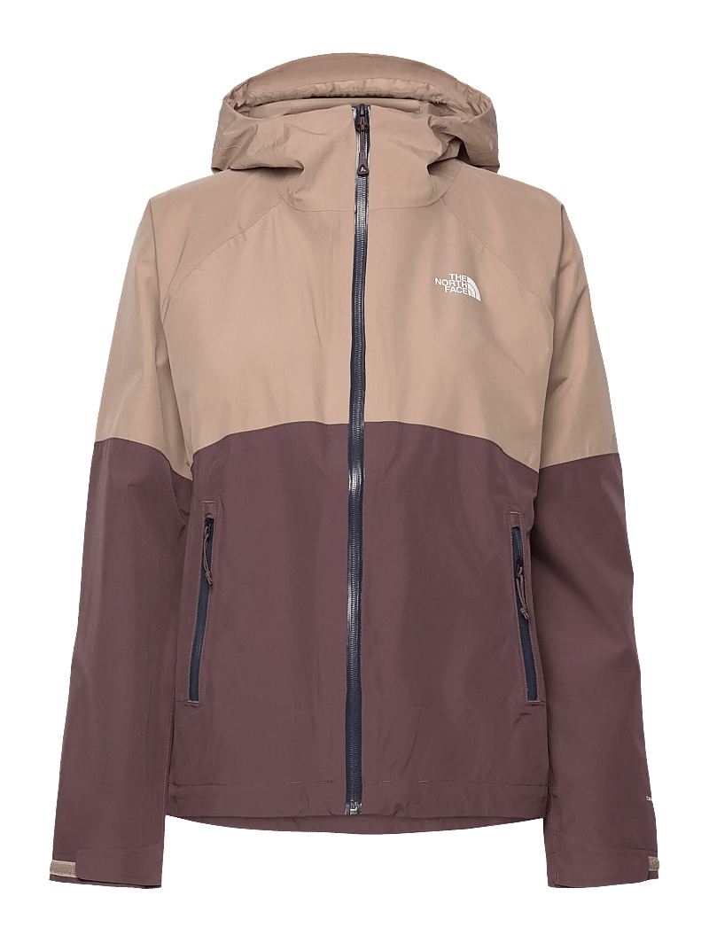 The North Face - W DIABLO DYNAMIC ZIP-IN JACKET - mushroom grey/tawny qua - 0