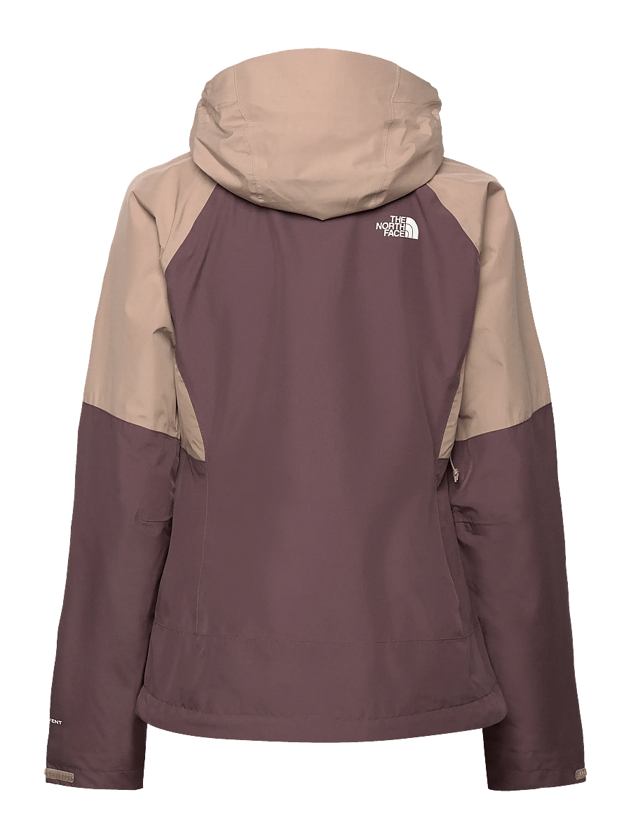 The North Face - W DIABLO DYNAMIC ZIP-IN JACKET - mushroom grey/tawny qua - 1