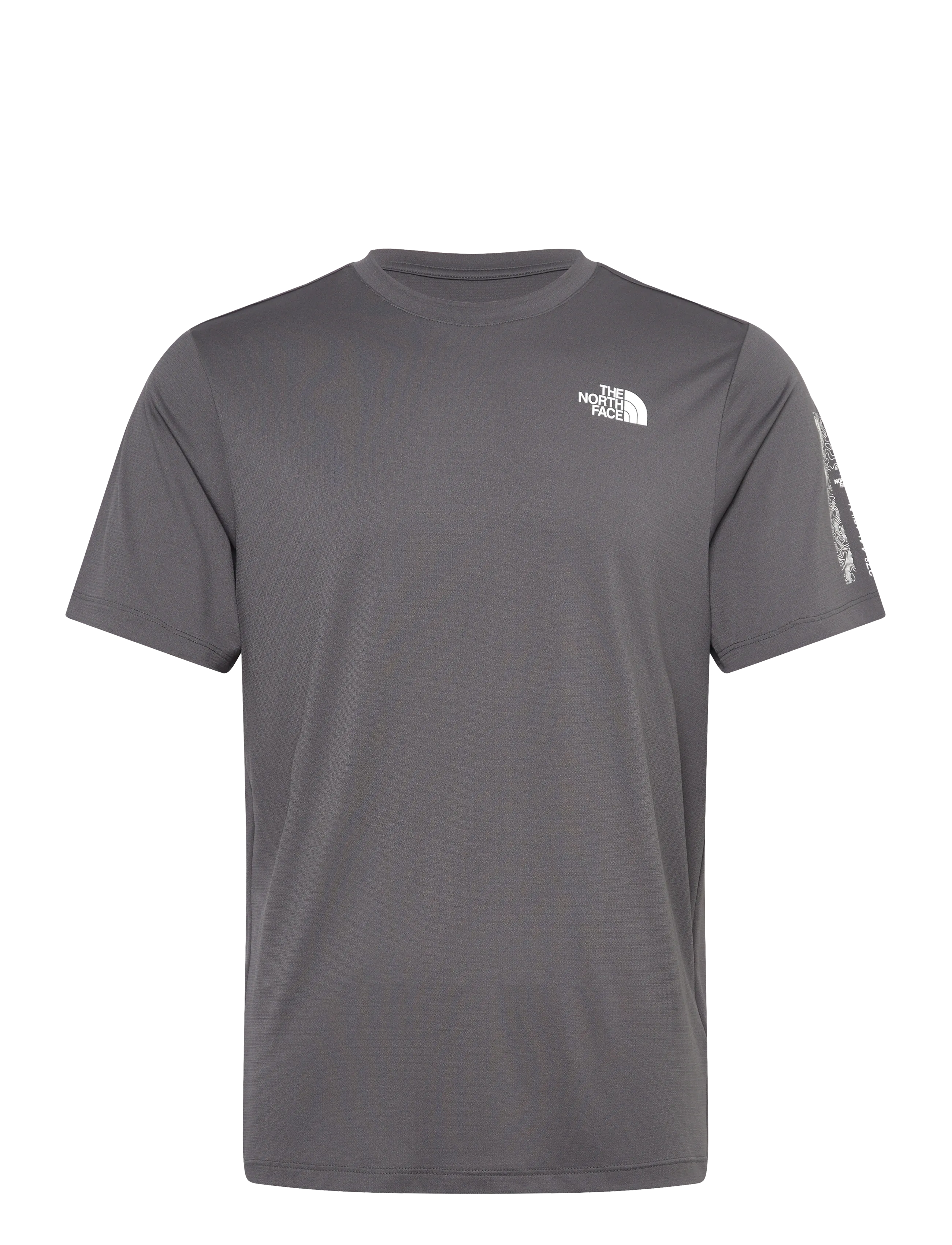 M 24/7 SHORT SLEEVES TEE-GRAPHIC - ANTHRACITE GREY