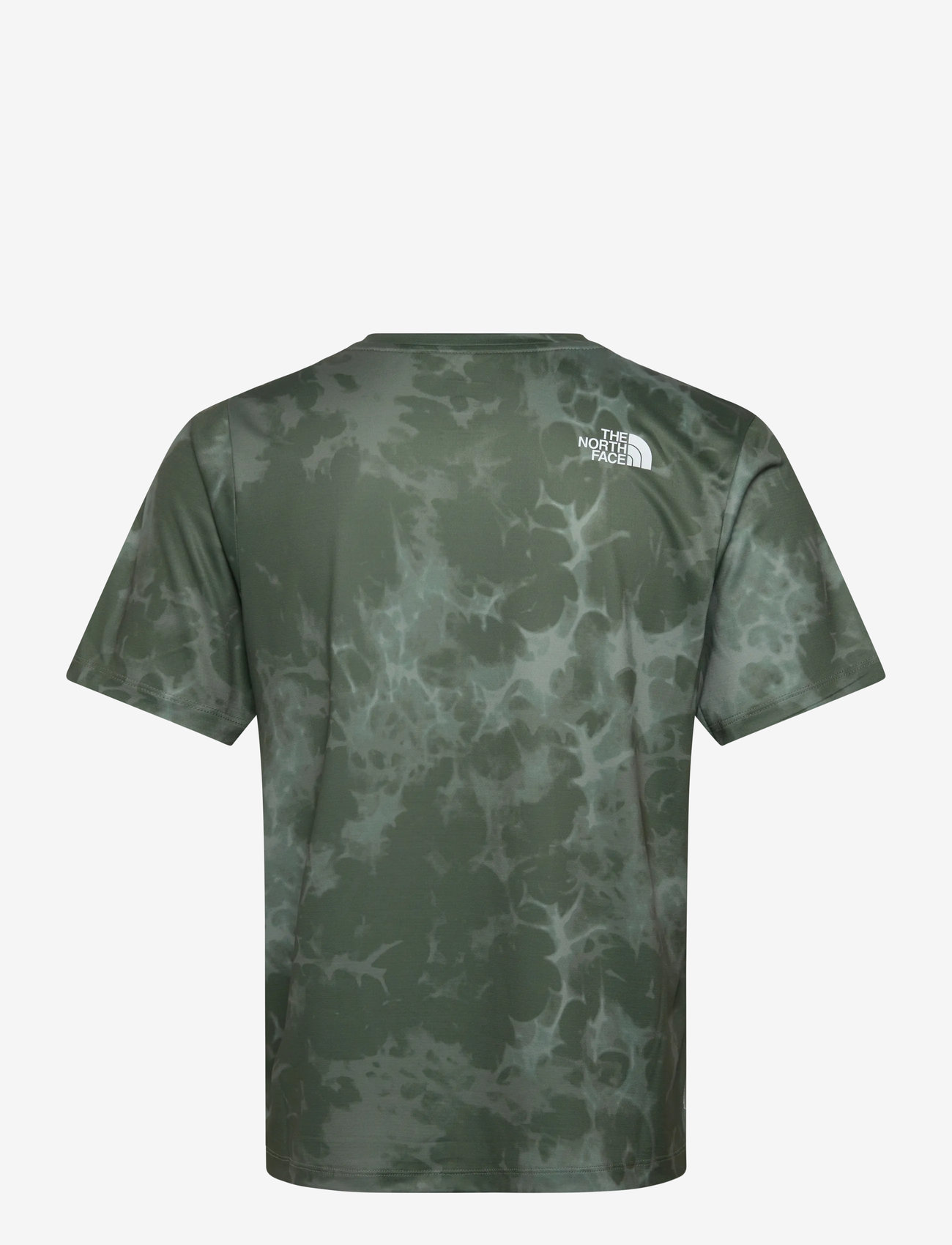 The North Face - M 24/7 SHORT SLEEVES REGULAR TEE-PRINT - t-shirts - bark mist light refract - 1