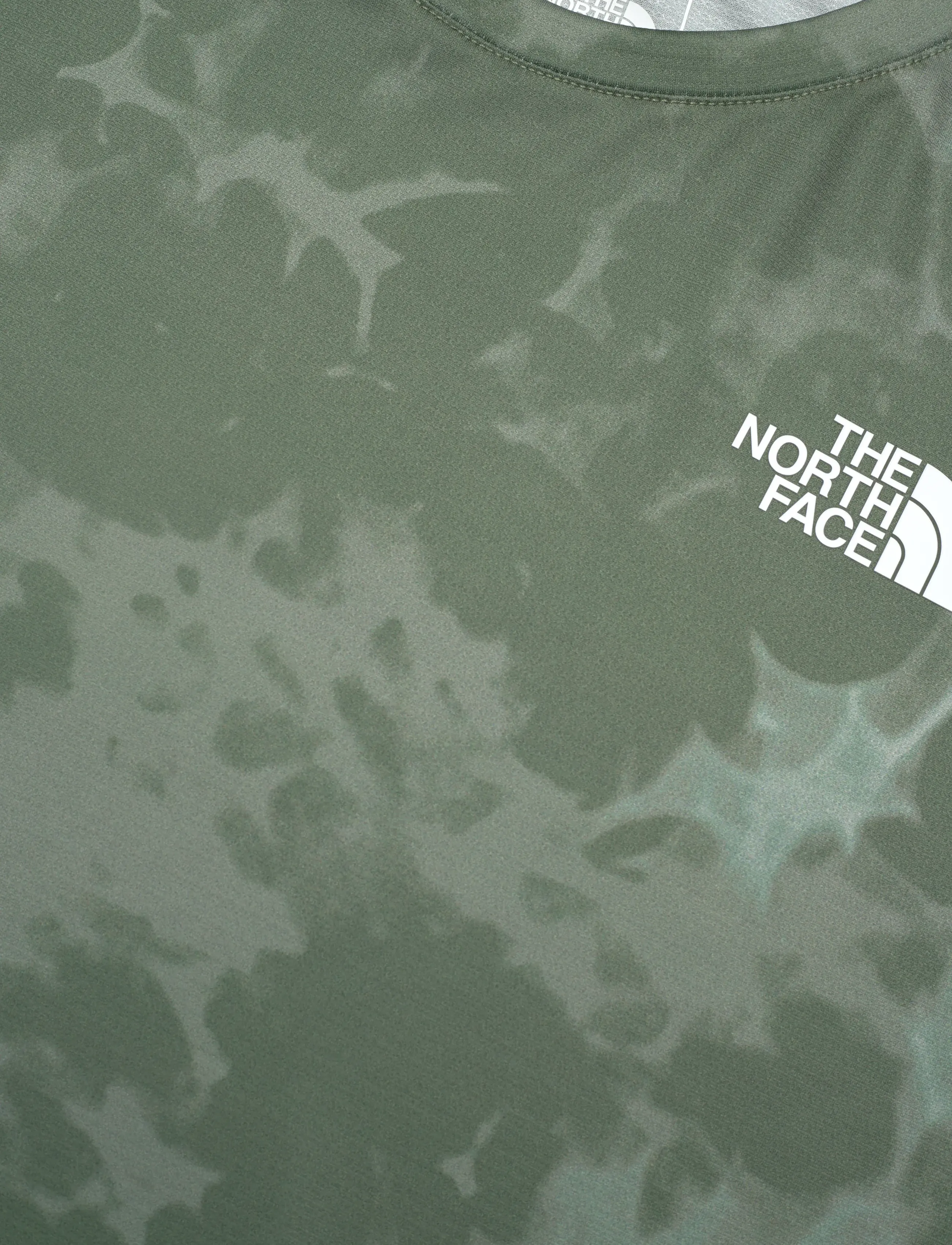 The North Face - M 24/7 SHORT SLEEVES REGULAR TEE-PRINT - t-shirts - bark mist light refract - 2