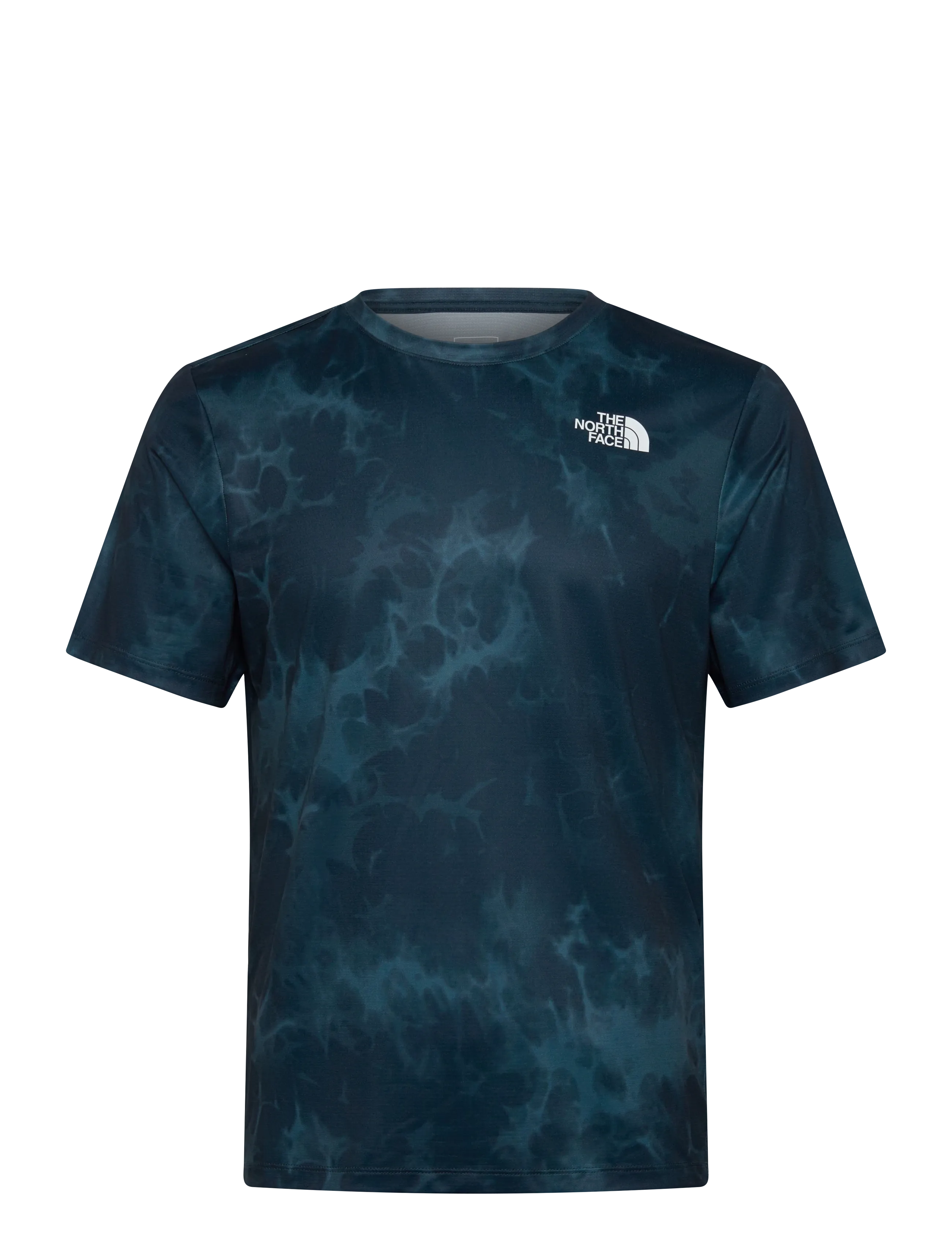 The North Face M 24/7 SHORT SLEEVES REGULAR TEE-PRINT - Deals - DEEP CYPRESS LIGHT REFR / green
