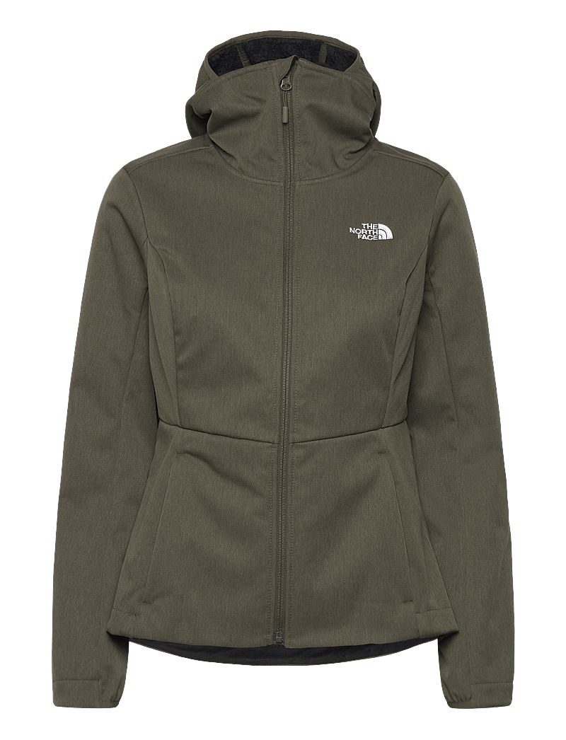 The North Face - W QUEST HIGHLOFT SOFT SHELL JACKET - EU - friluftsjackor - new taupe grn dark heathr - 0