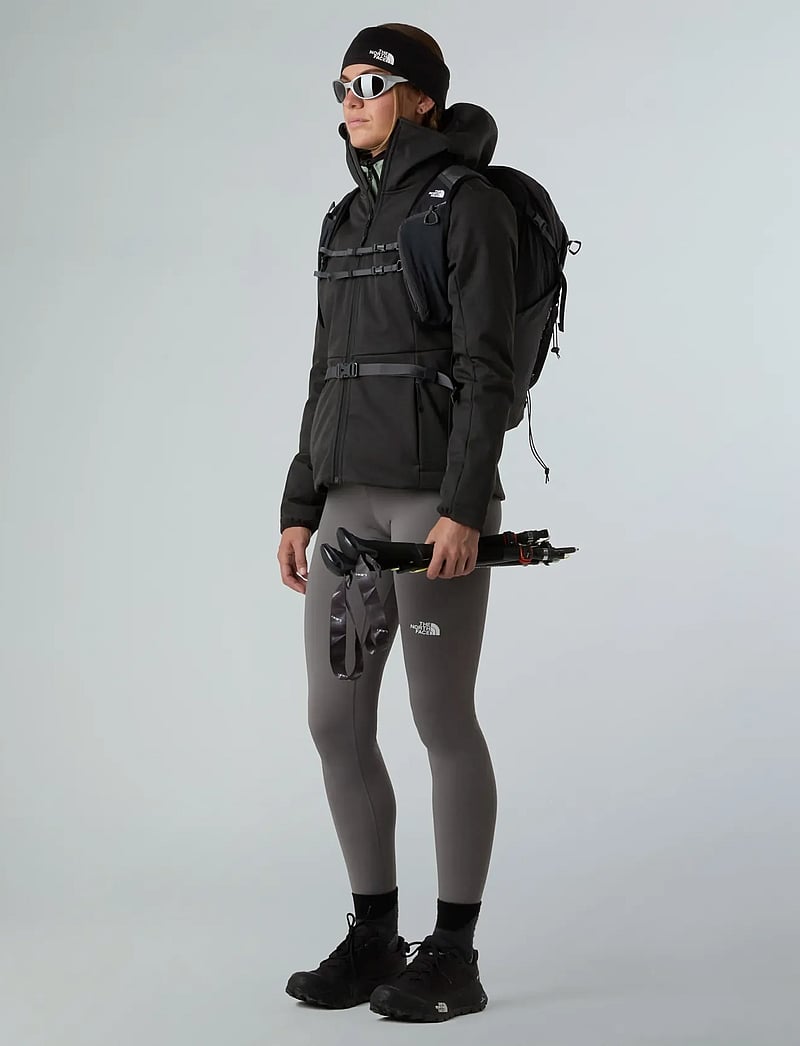 The North Face - W QUEST HIGHLOFT SOFT SHELL JACKET - EU - friluftsjackor - tnf black heather - 0