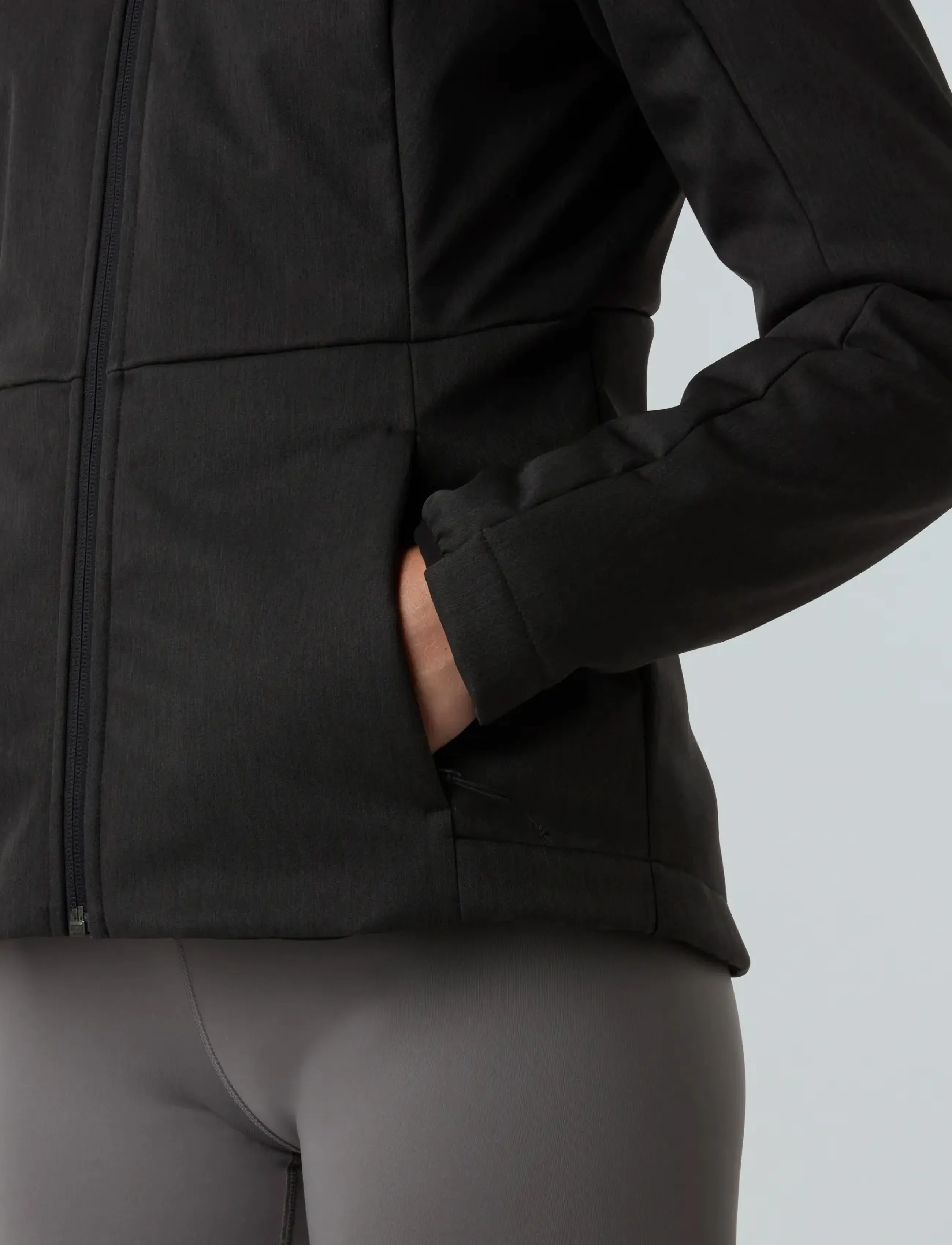 The North Face - W QUEST HIGHLOFT SOFT SHELL JACKET - EU - outdoor jacken - tnf black heather - 3