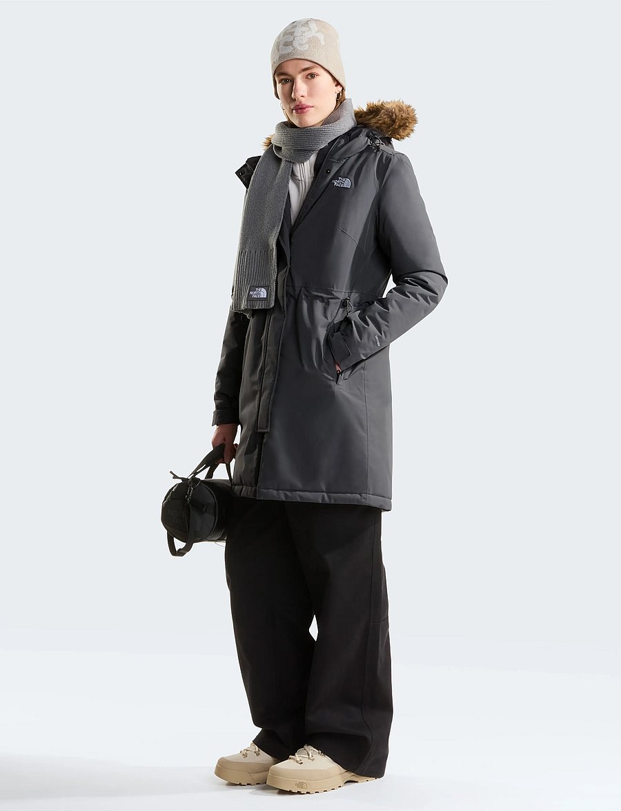 The North Face - W ZANECK PARKA - parkasjackor - smoked pearl - 3