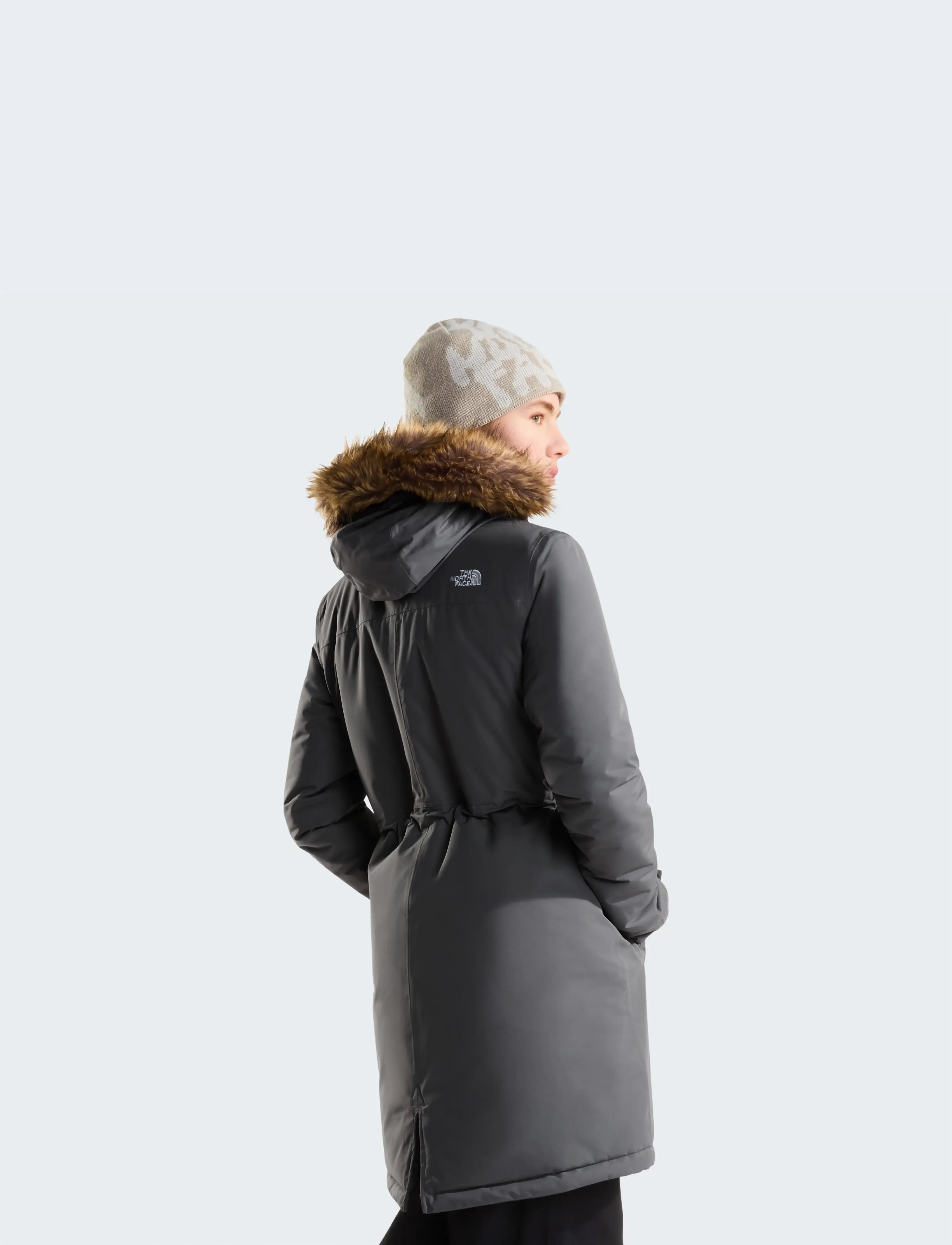 The North Face - W ZANECK PARKA - parkasjackor - smoked pearl - 5