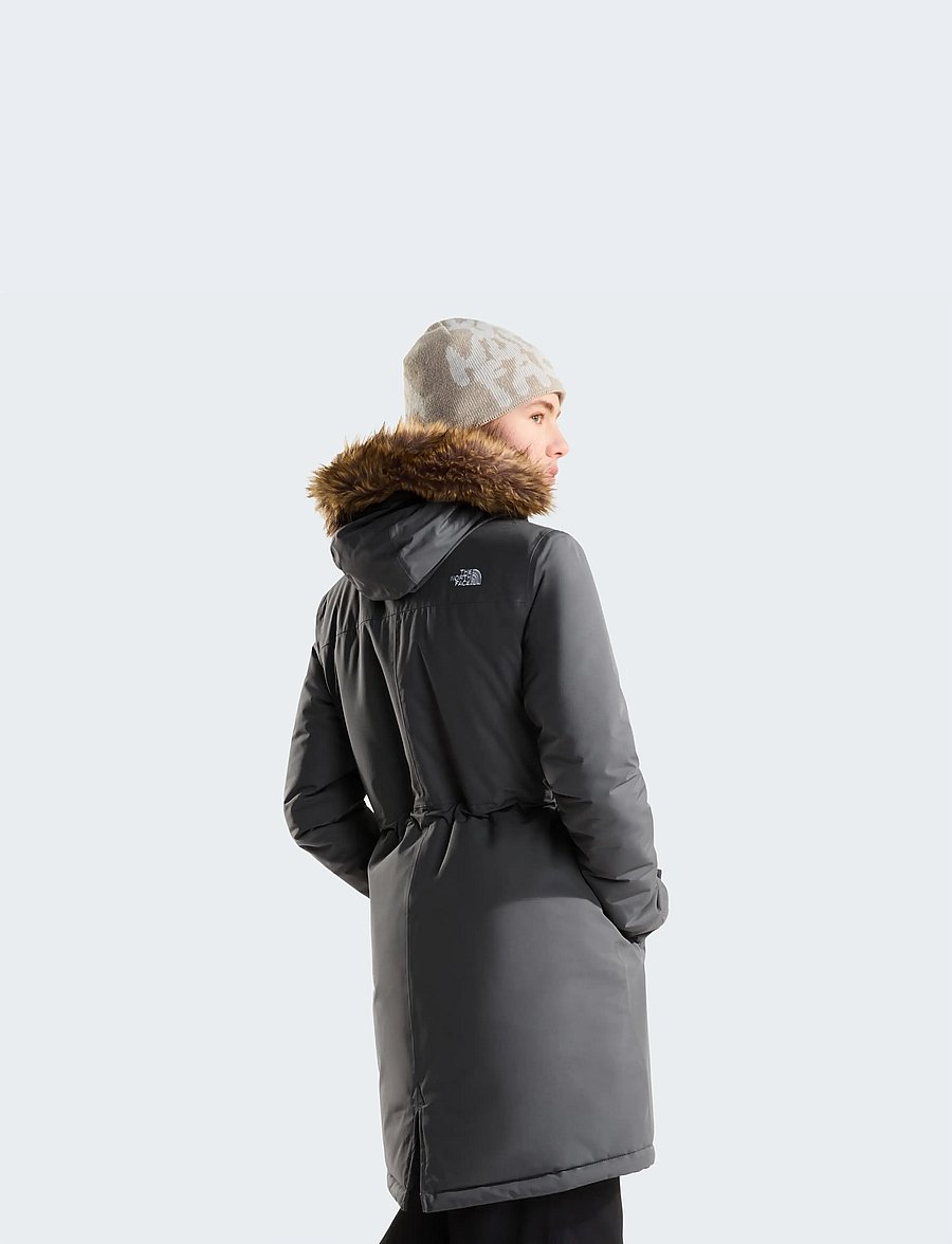 The North Face - W ZANECK PARKA - parkasjackor - smoked pearl - 5