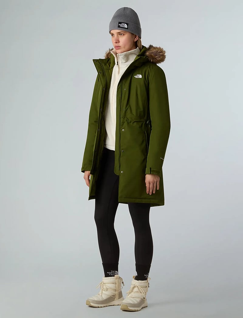 The North Face - W ZANECK PARKA - parkasjackor - woodland green - 3